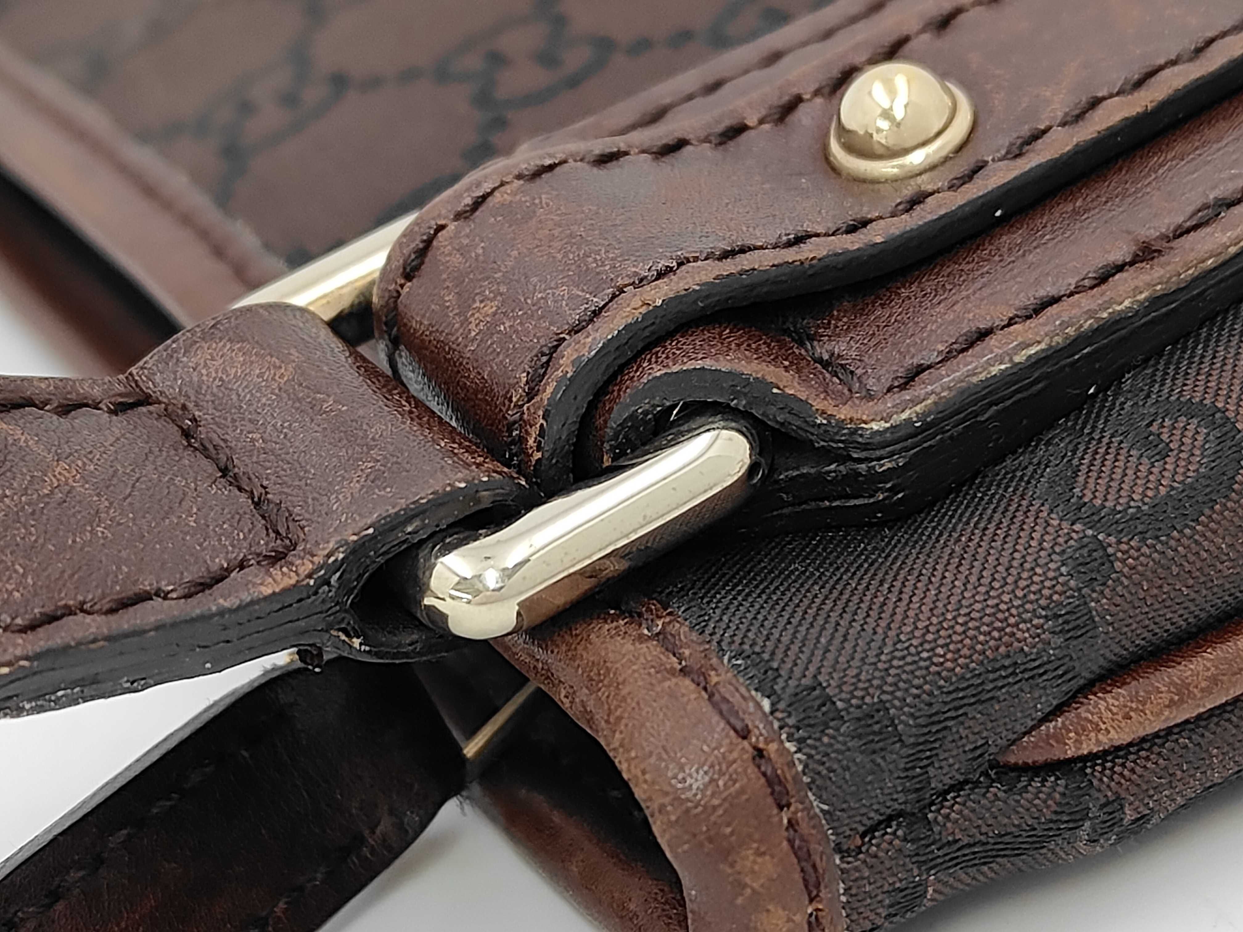Shoulder Bag, Nylon Leather, 257246 Shoulder Bag — view 5