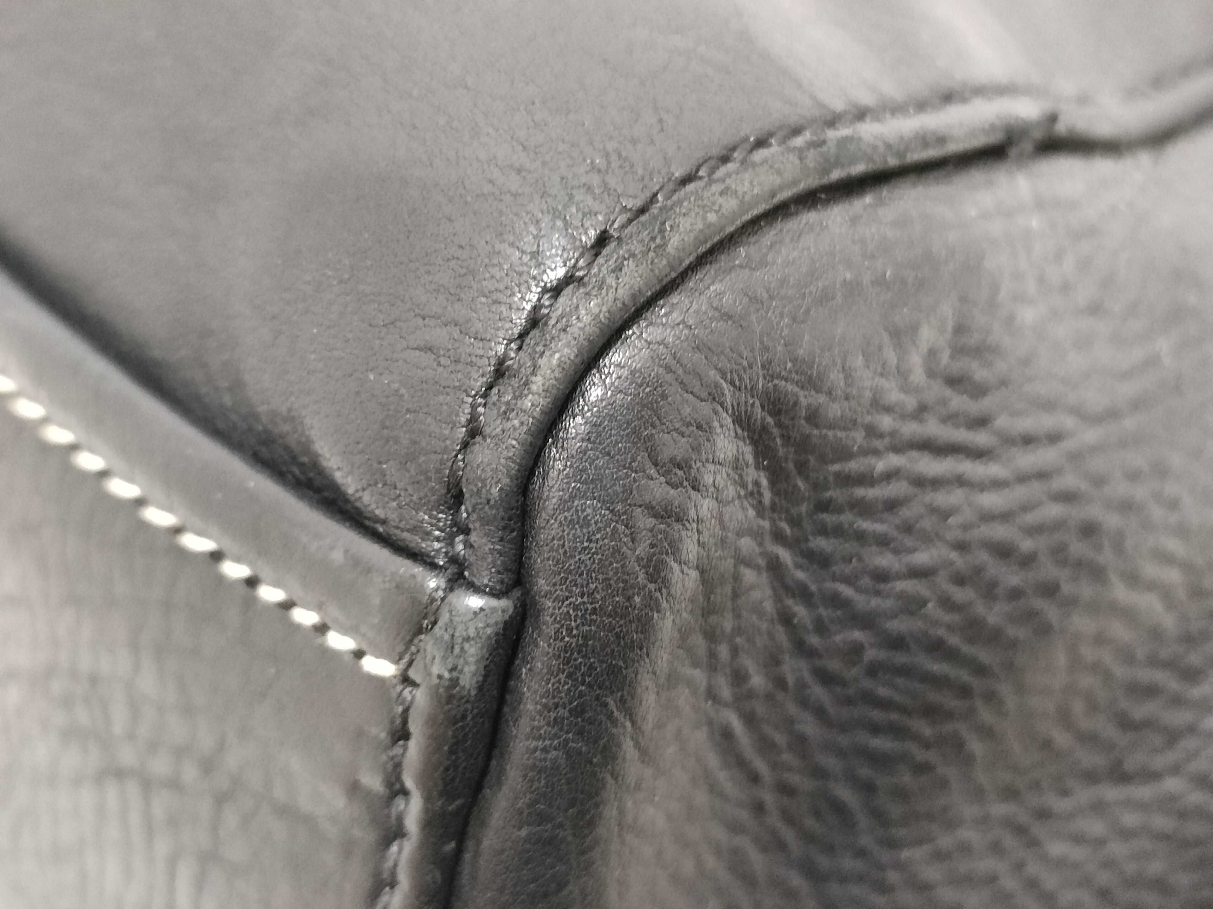 handbag, leather, black, triangular plate, BR2418 — view 6