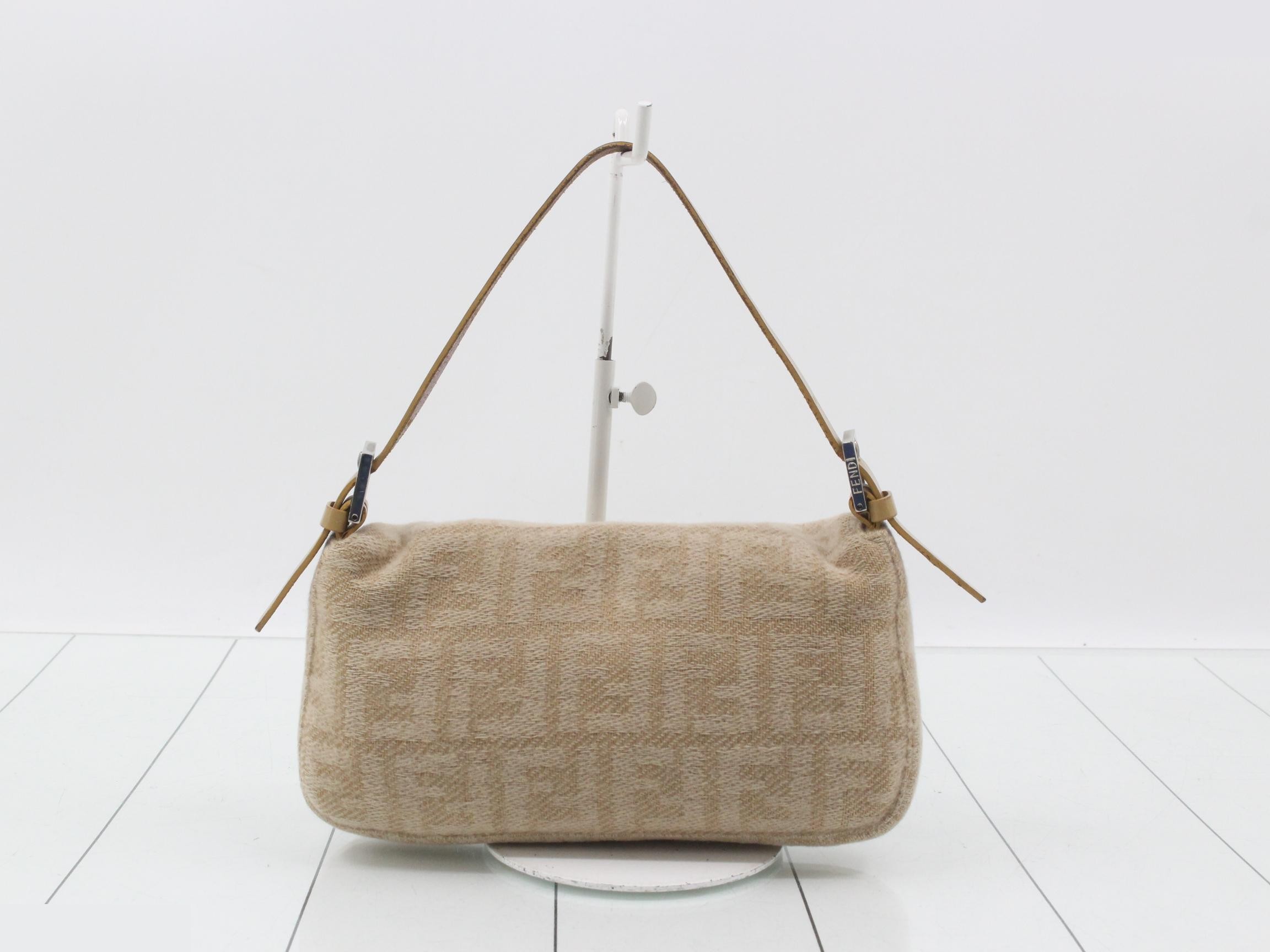 FENDY ZUCCA Mamma Baguette Handbag — view 2