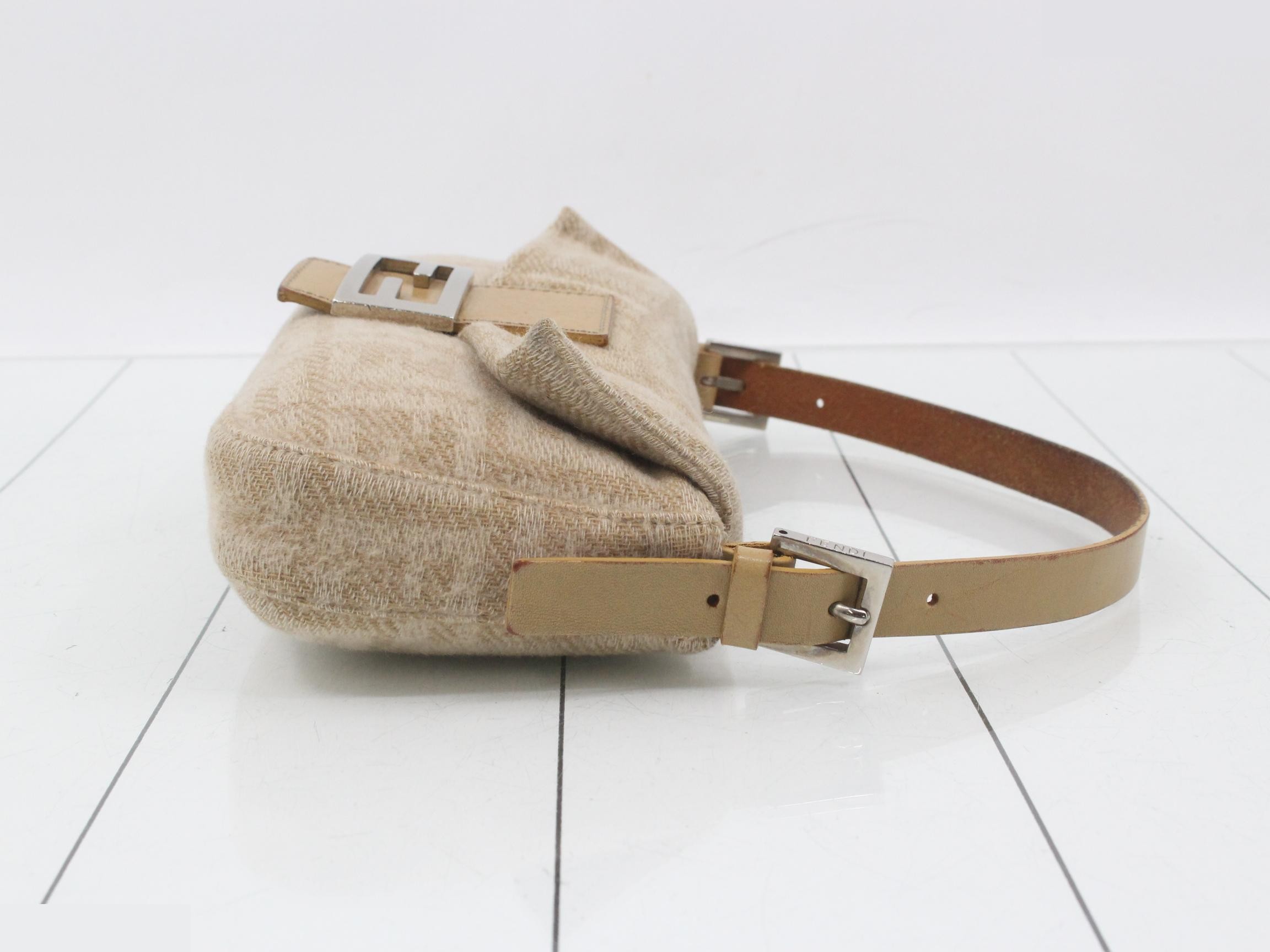 FENDY ZUCCA Mamma Baguette Handbag — view 3