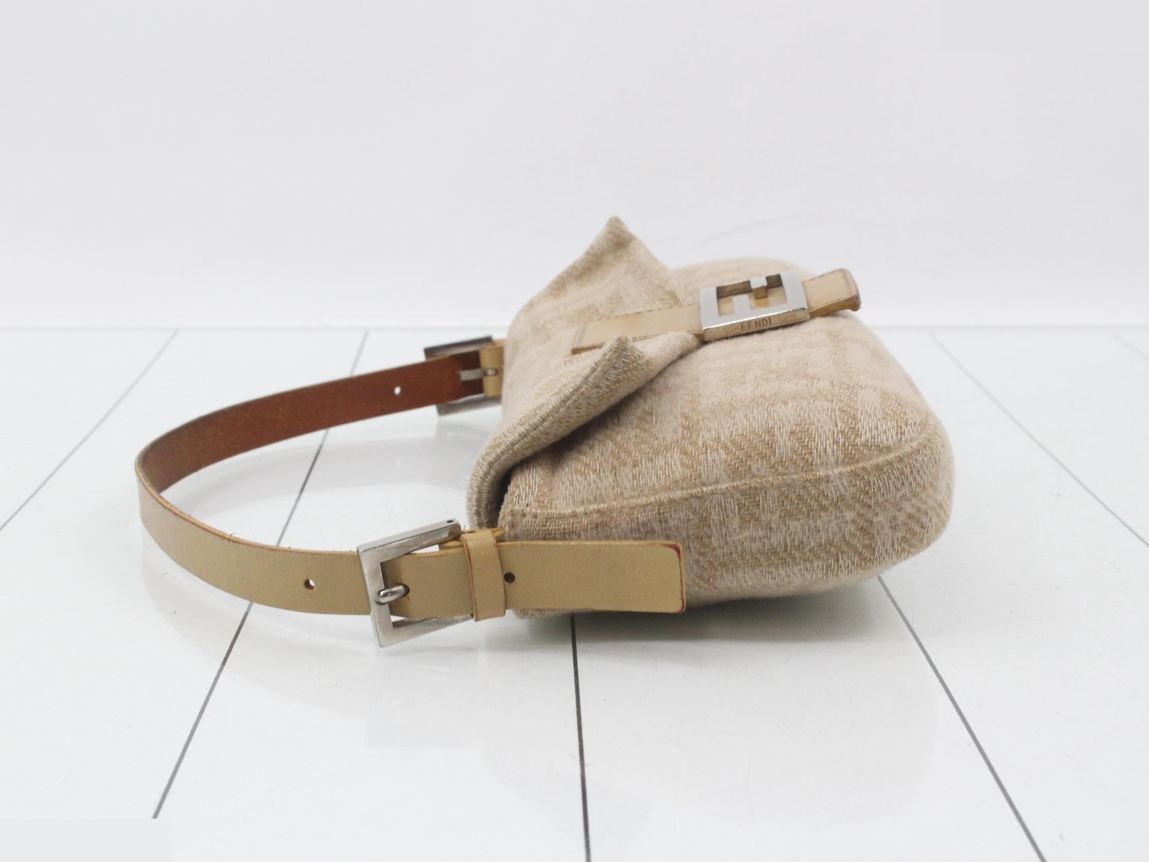 FENDY ZUCCA Mamma Baguette Handbag — view 4