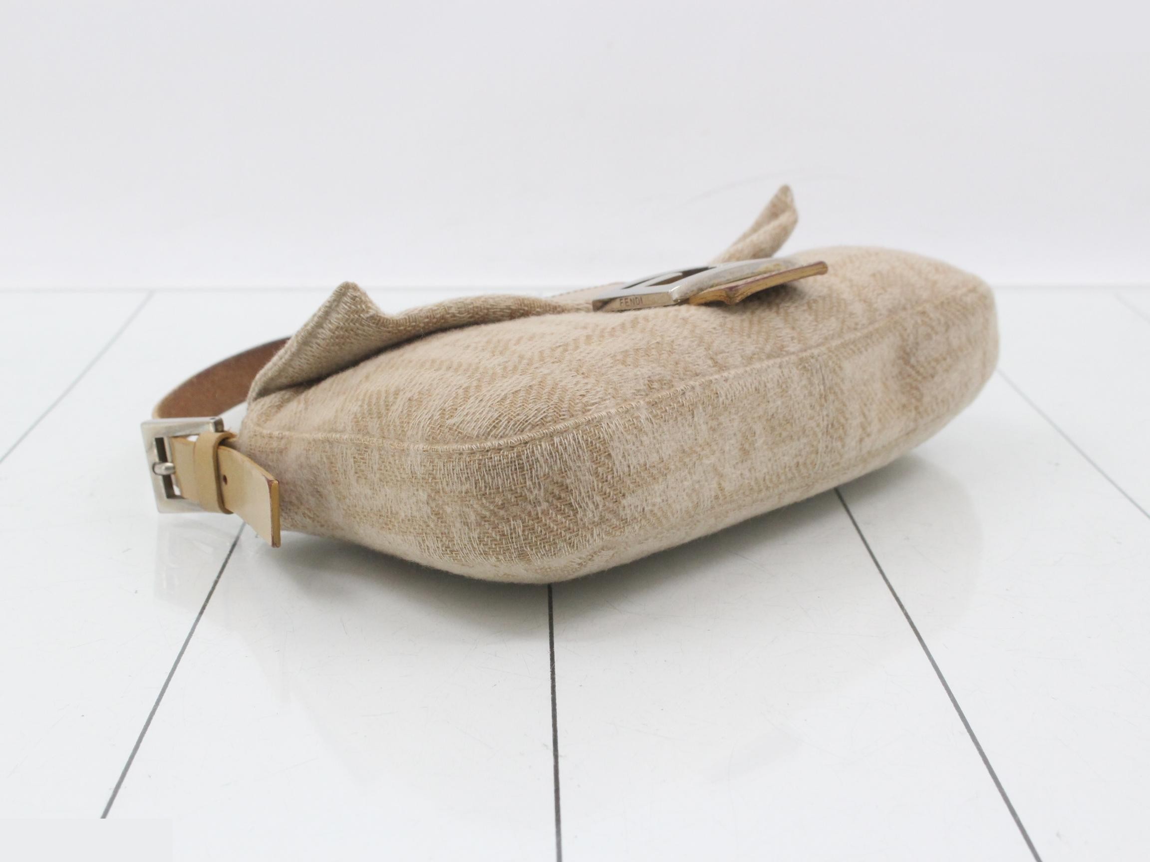 FENDY ZUCCA Mamma Baguette Handbag — view 5