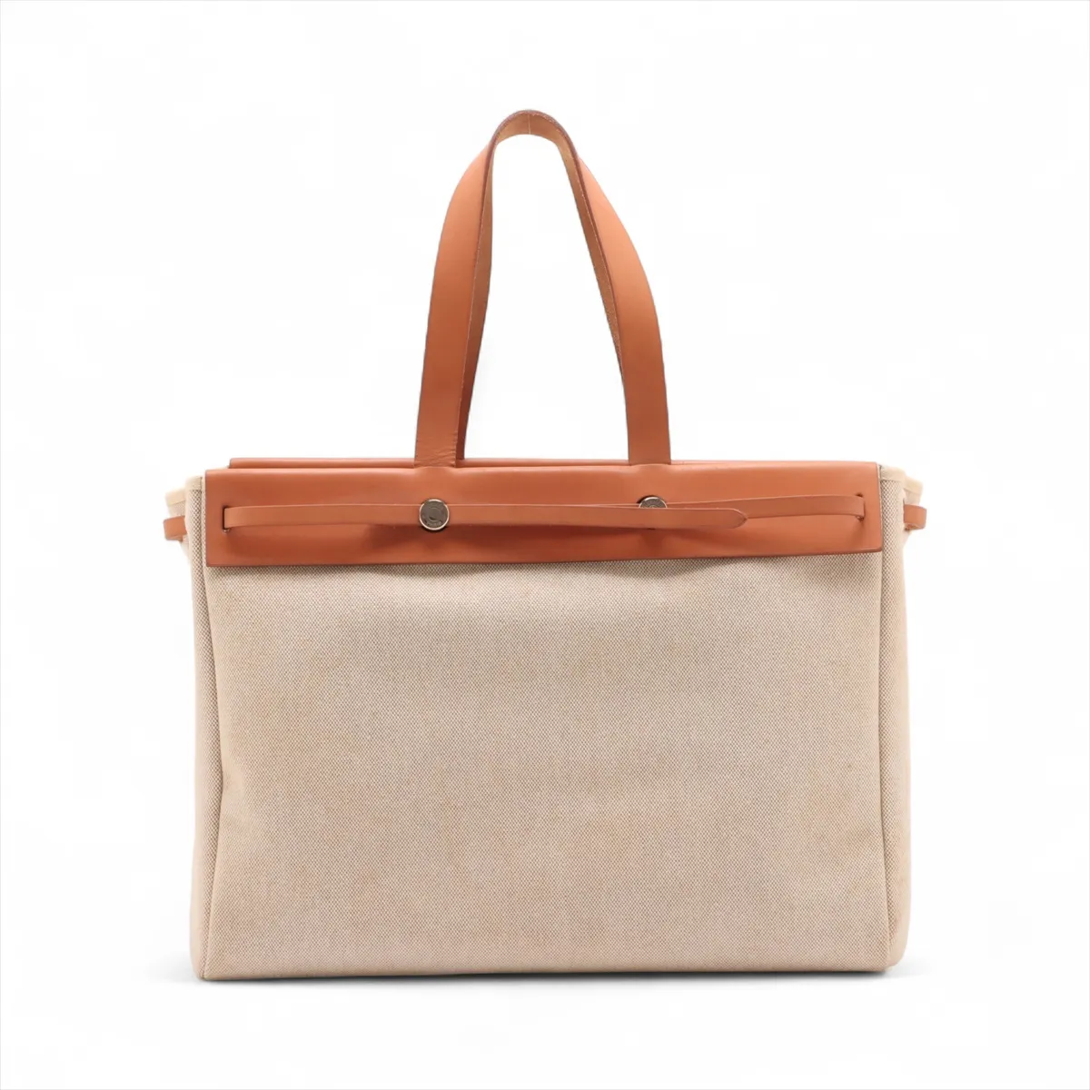 Ale Bag Cabas MM Toile Ash x Vash Hunter Beige x Brown Silver Hardware F:2002 — view 2
