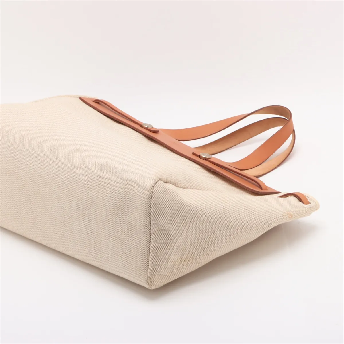 Ale Bag Cabas MM Toile Ash x Vash Hunter Beige x Brown Silver Hardware F:2002 — view 3