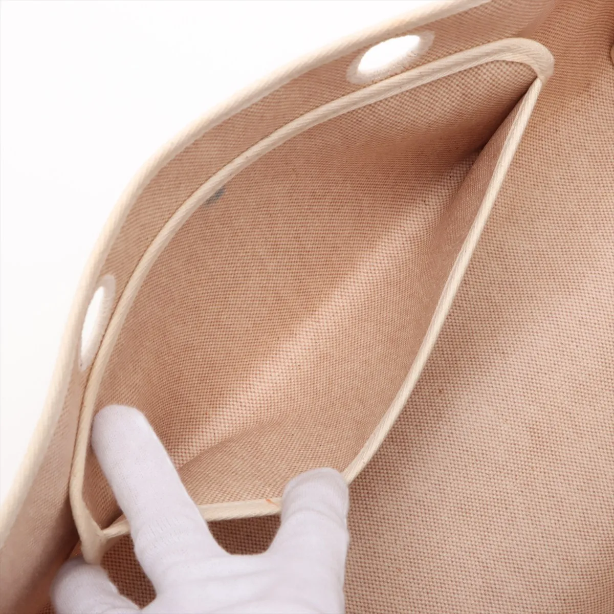 Ale Bag Cabas MM Toile Ash x Vash Hunter Beige x Brown Silver Hardware F:2002 — view 10