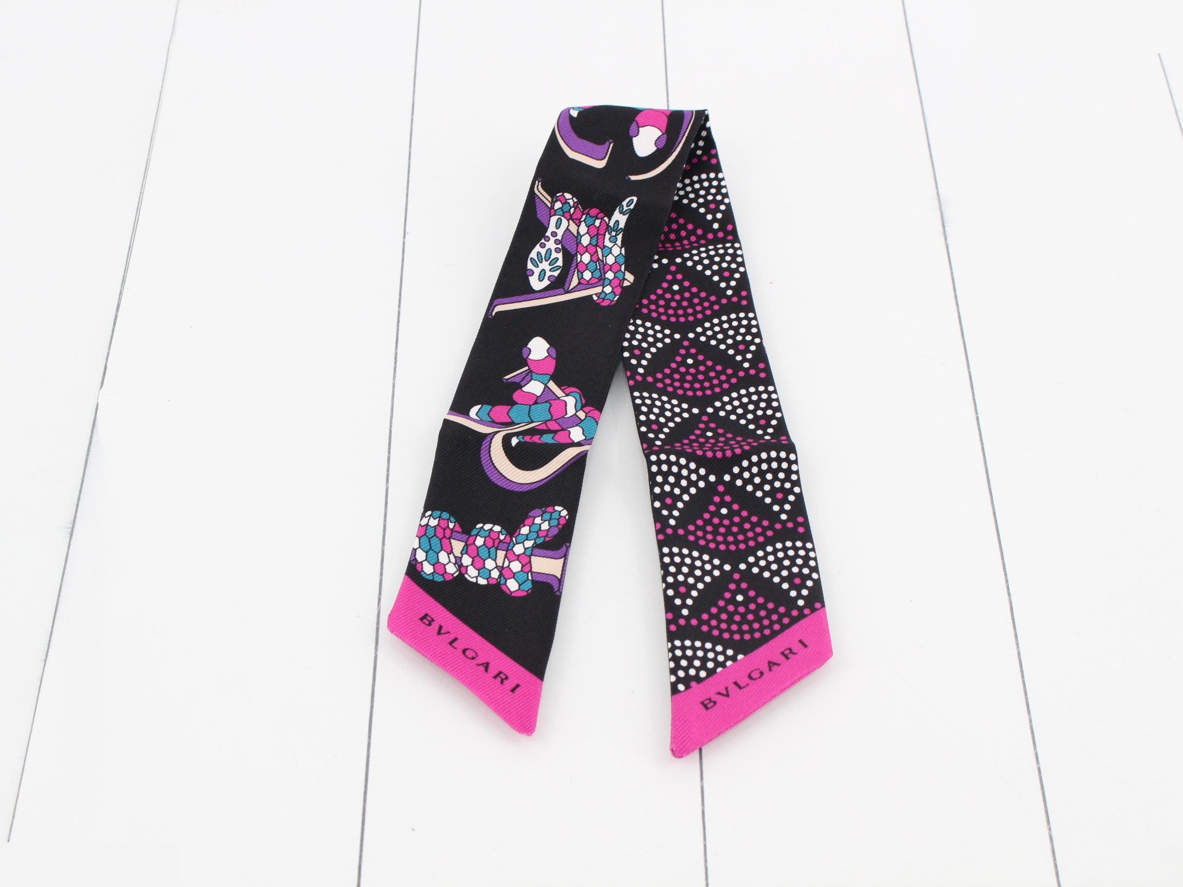 Serpenti scarf ring — view 2