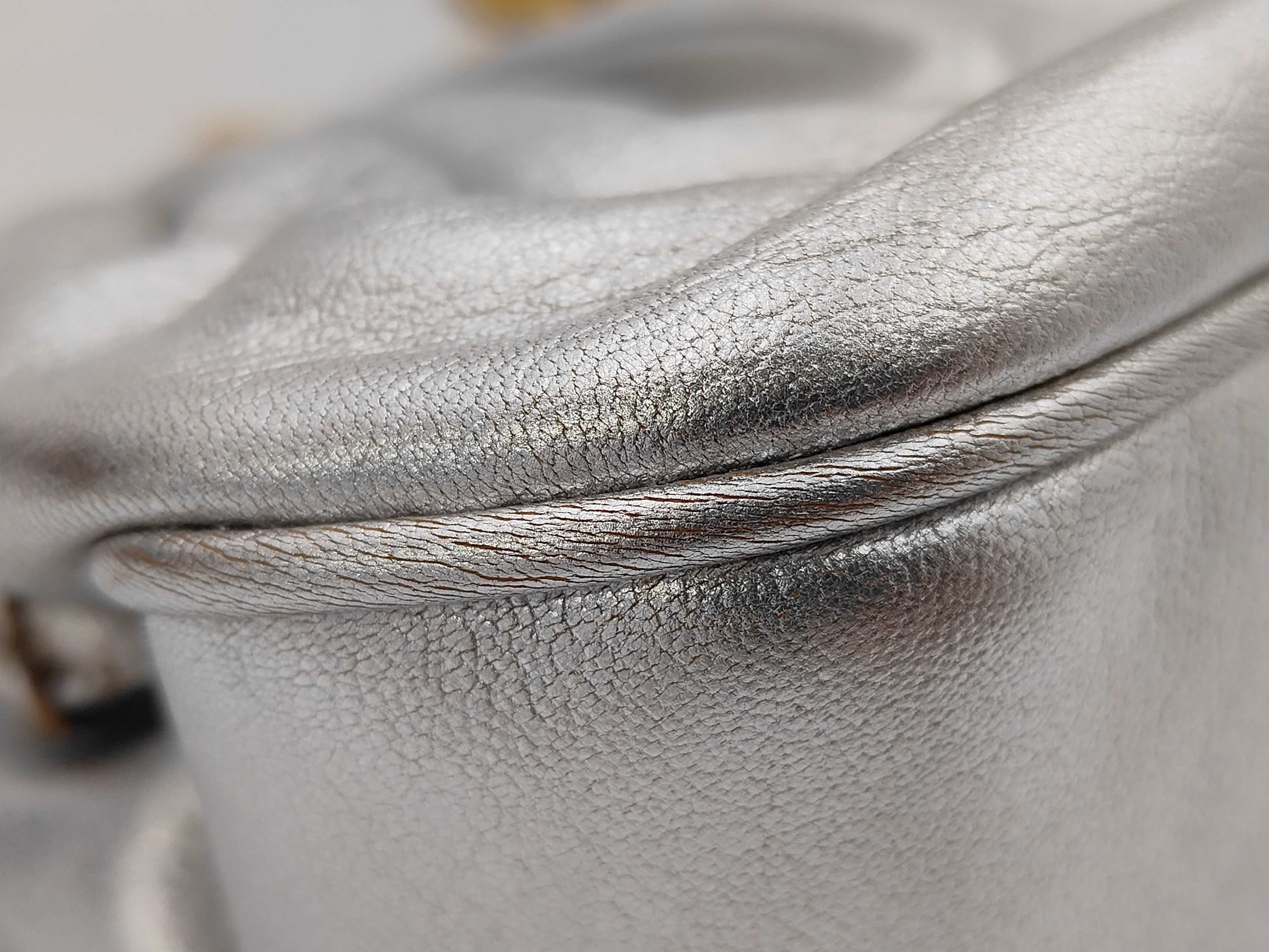 coin purse silver color mini gold chain shoulder bag — view 6