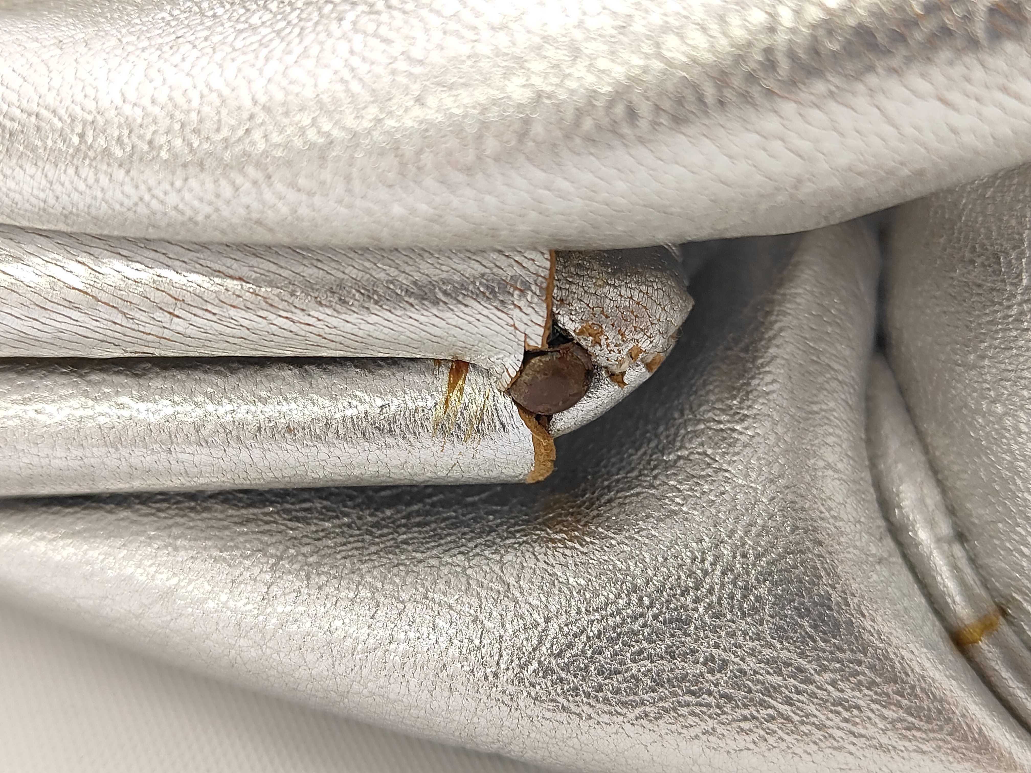 coin purse silver color mini gold chain shoulder bag — view 7
