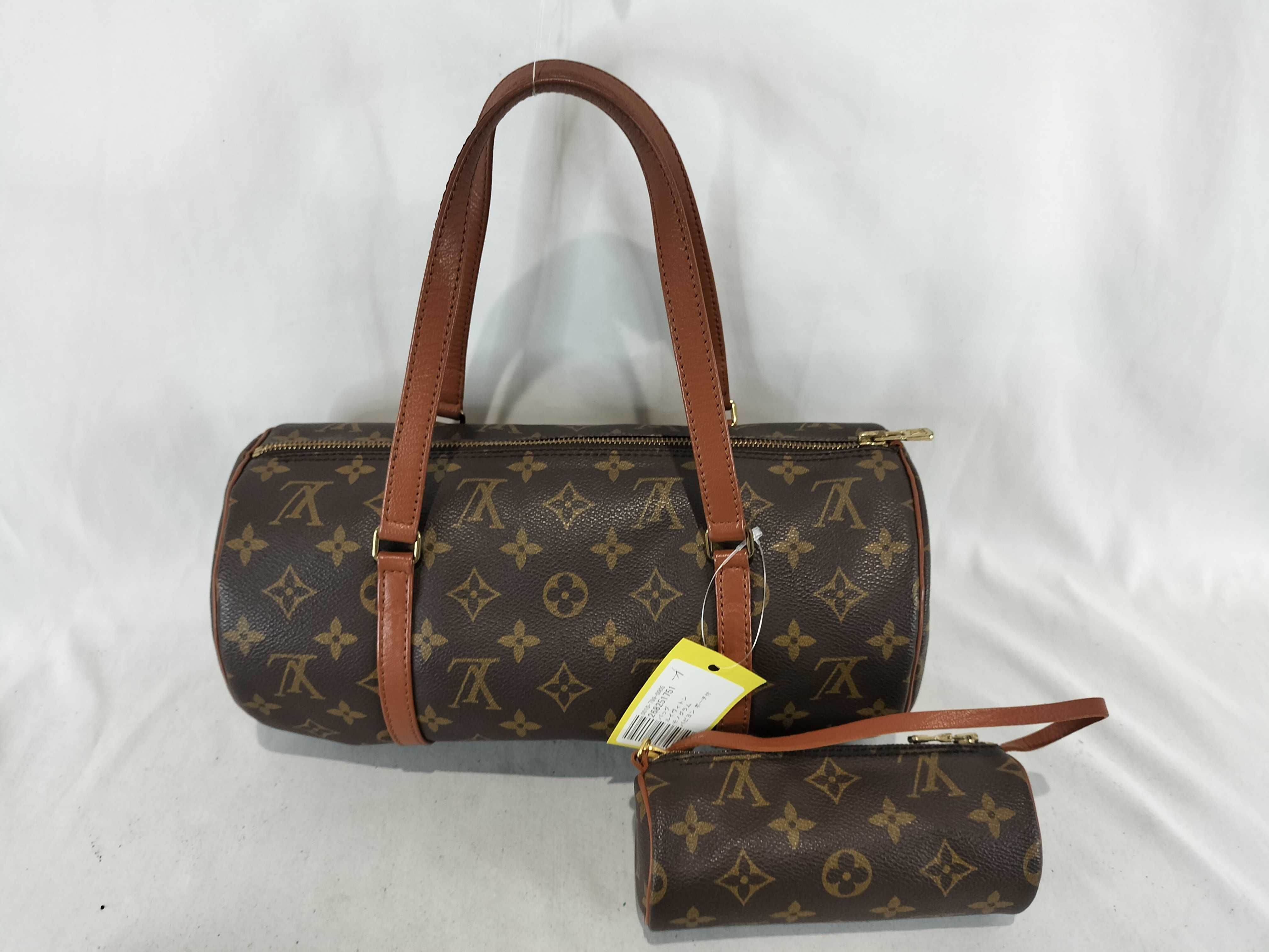 Monogram Papillon Handbag with Pouch — view 2