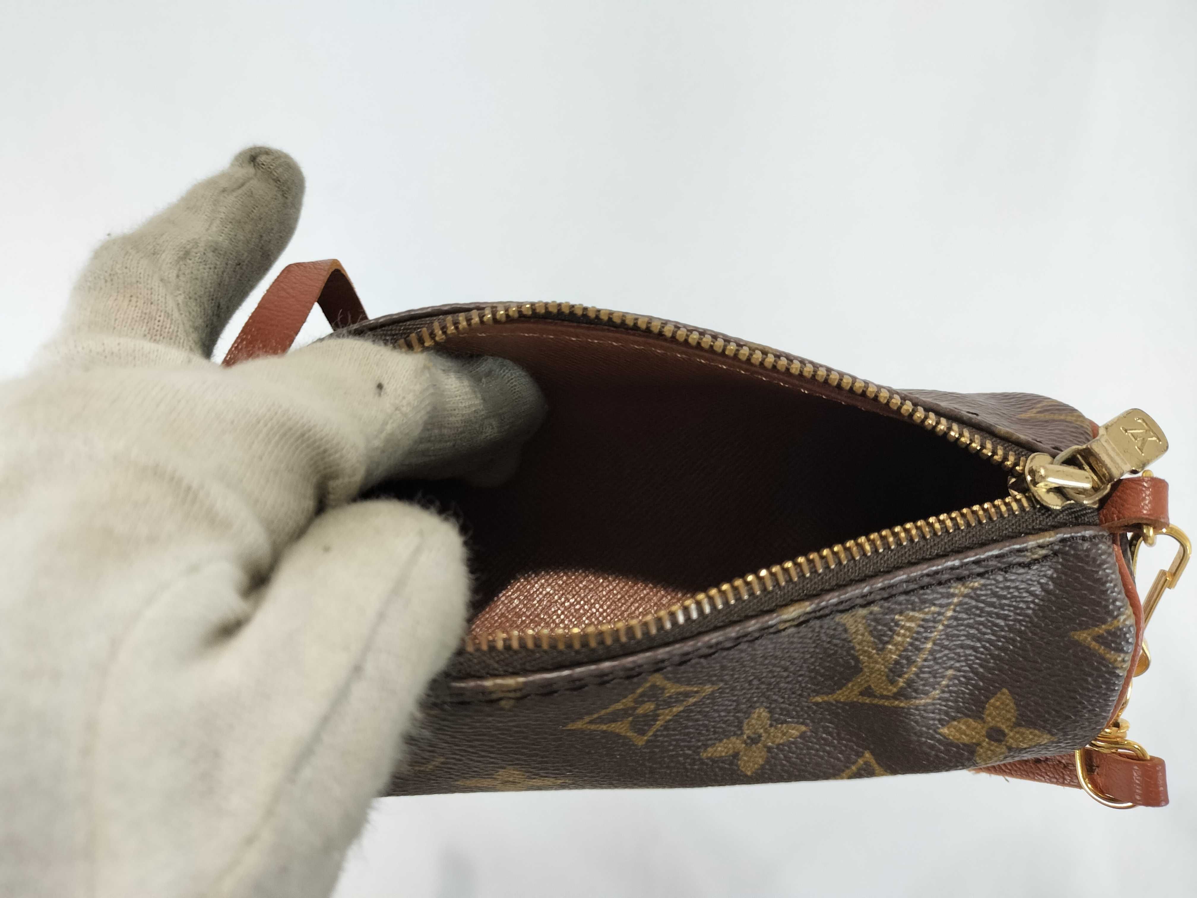 Monogram Papillon Handbag with Pouch — view 14