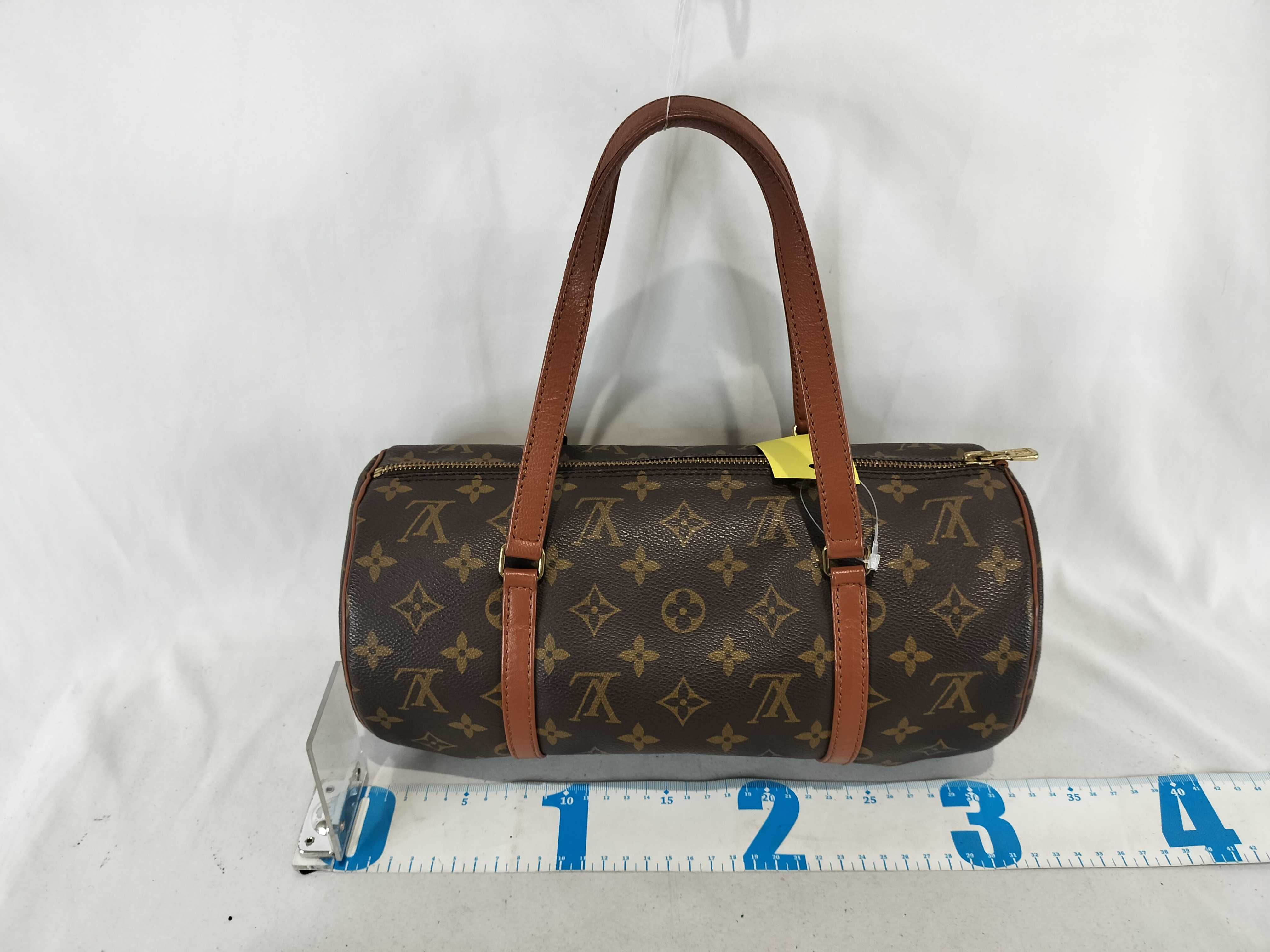 Monogram Papillon Handbag with Pouch — view 3