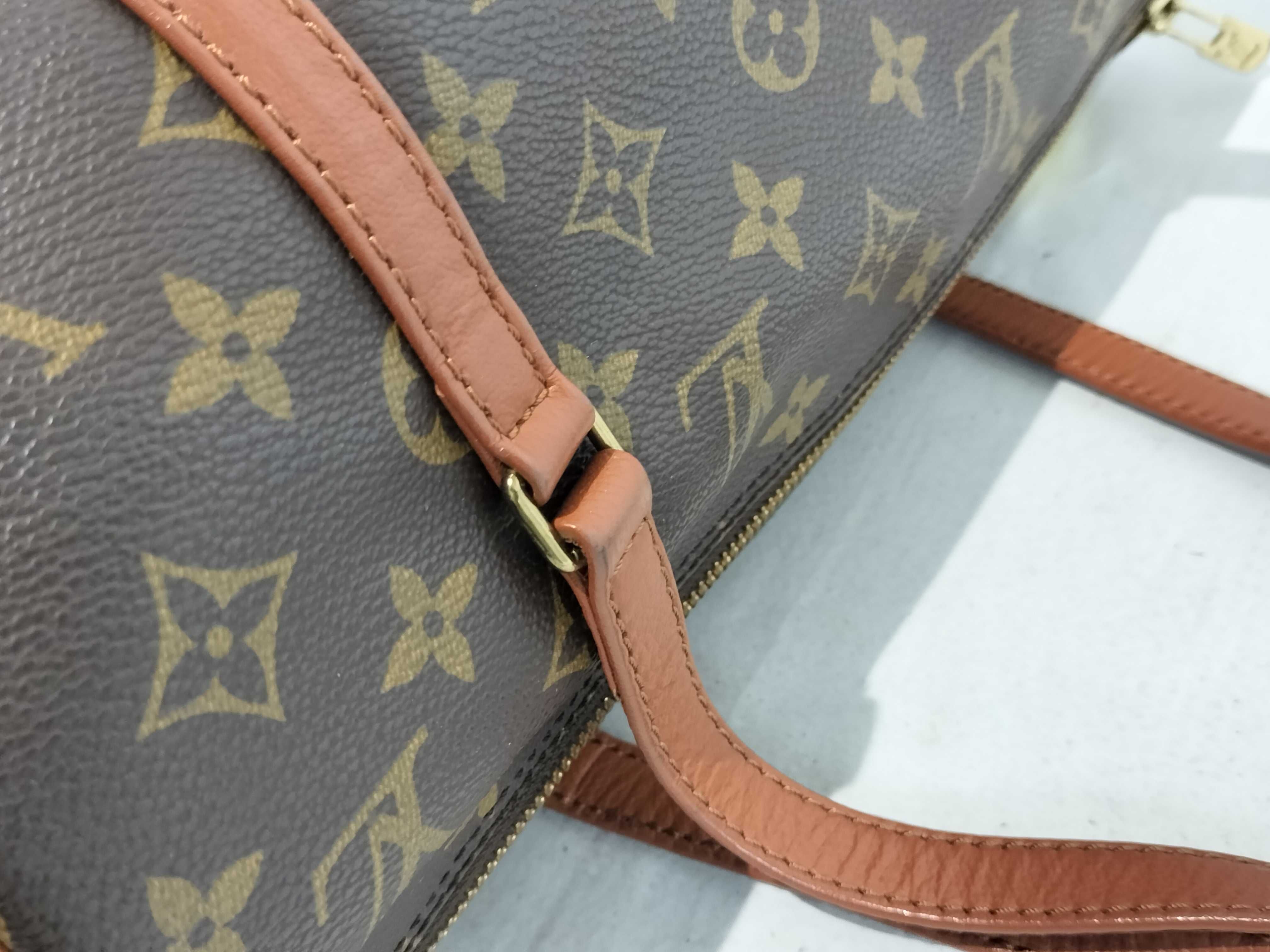 Monogram Papillon Handbag with Pouch — view 6
