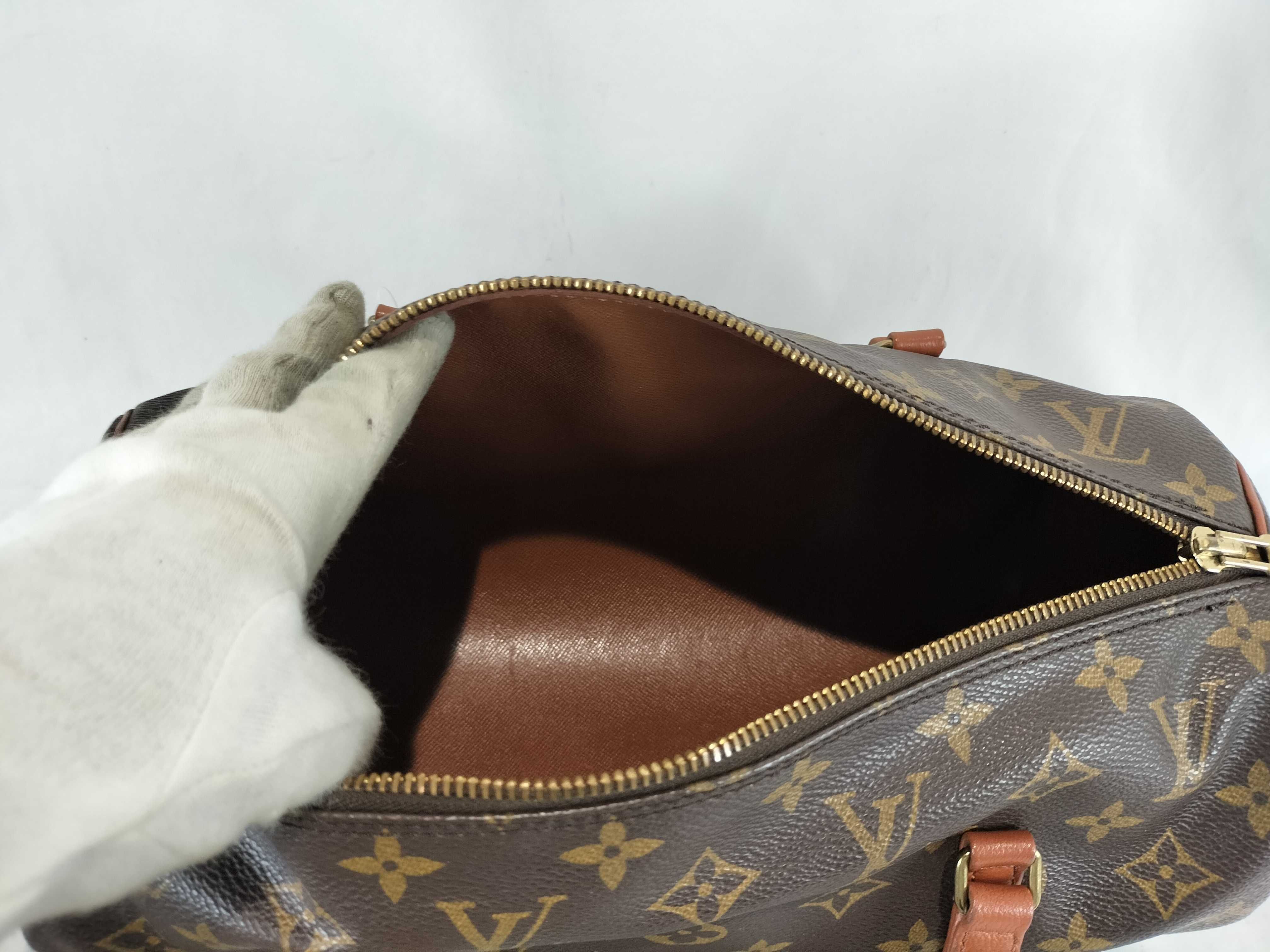Monogram Papillon Handbag with Pouch — view 10