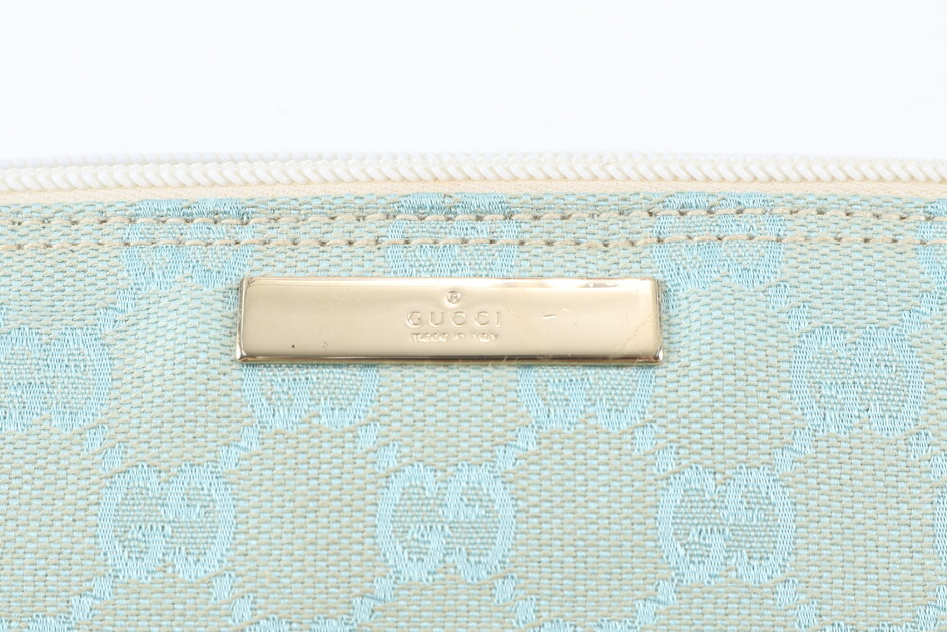 GG Canvas Leather Accessory Pouch 039 1103 Shoulder Bag — view 9
