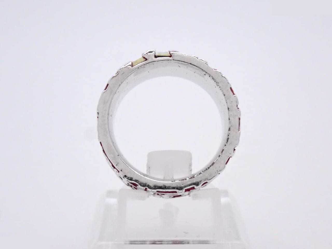 SS ring, stamped "9", actual size #11.5 — view 3