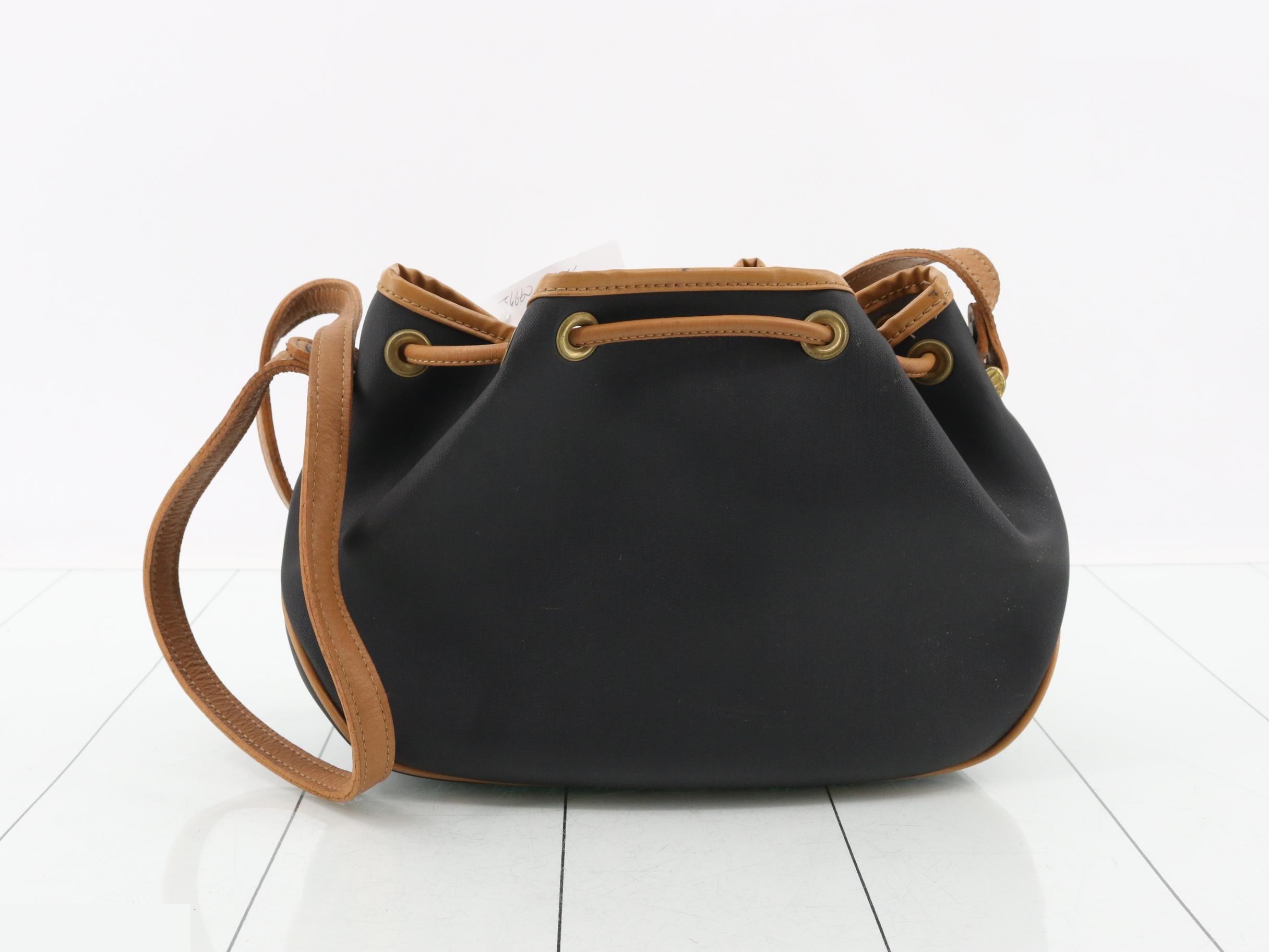 CD logo drawstring shoulder bag — view 2
