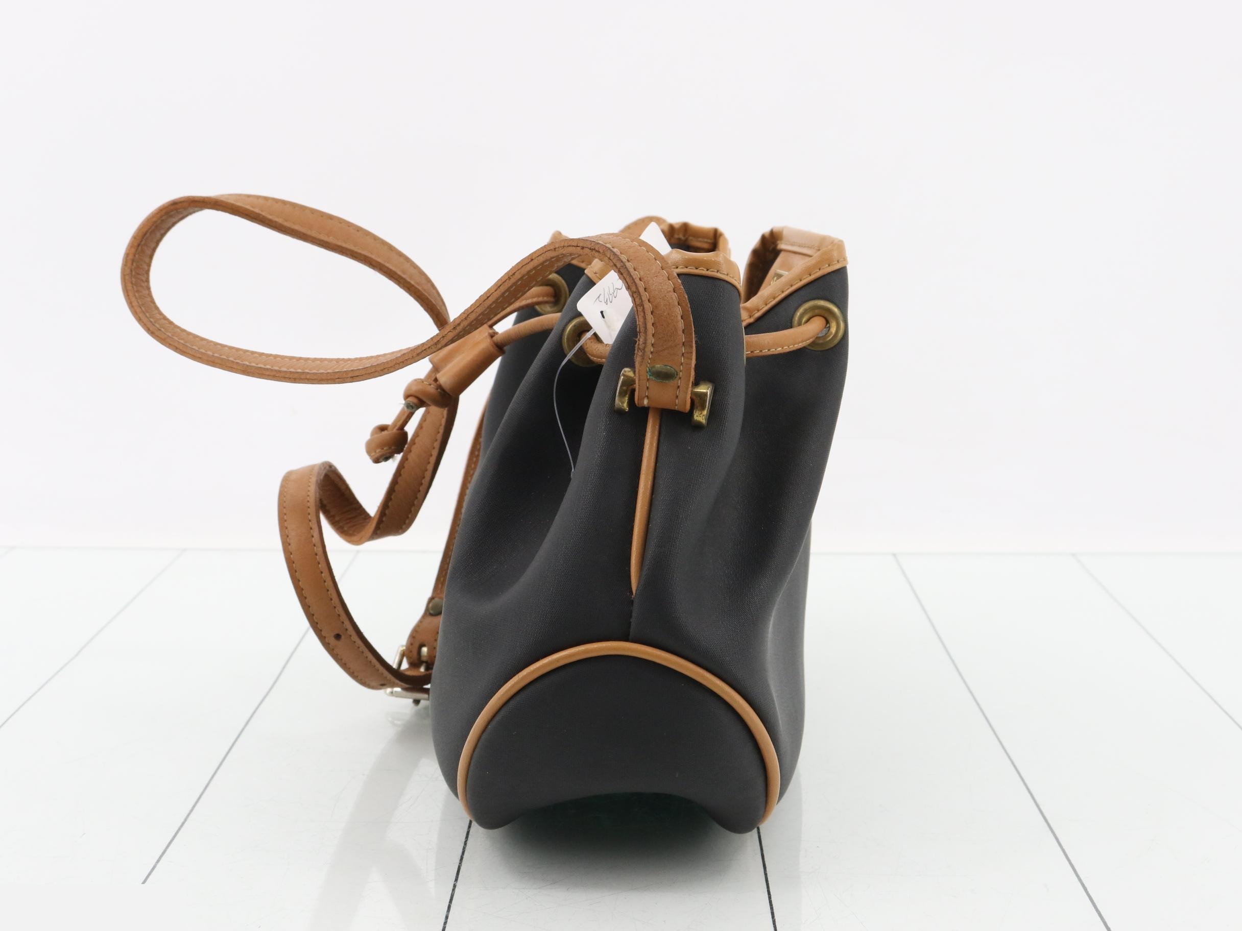 CD logo drawstring shoulder bag — view 3