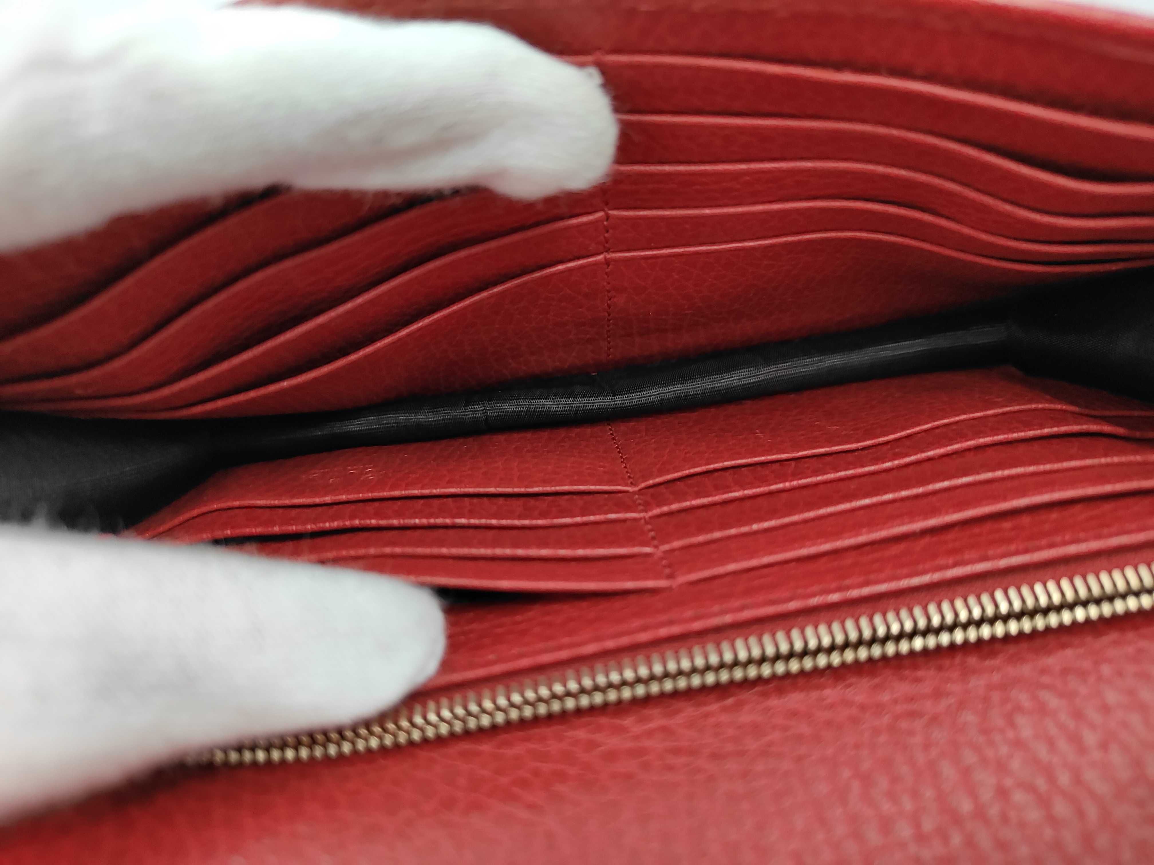 Interlocking WOC Red Shoulder Bag — view 9