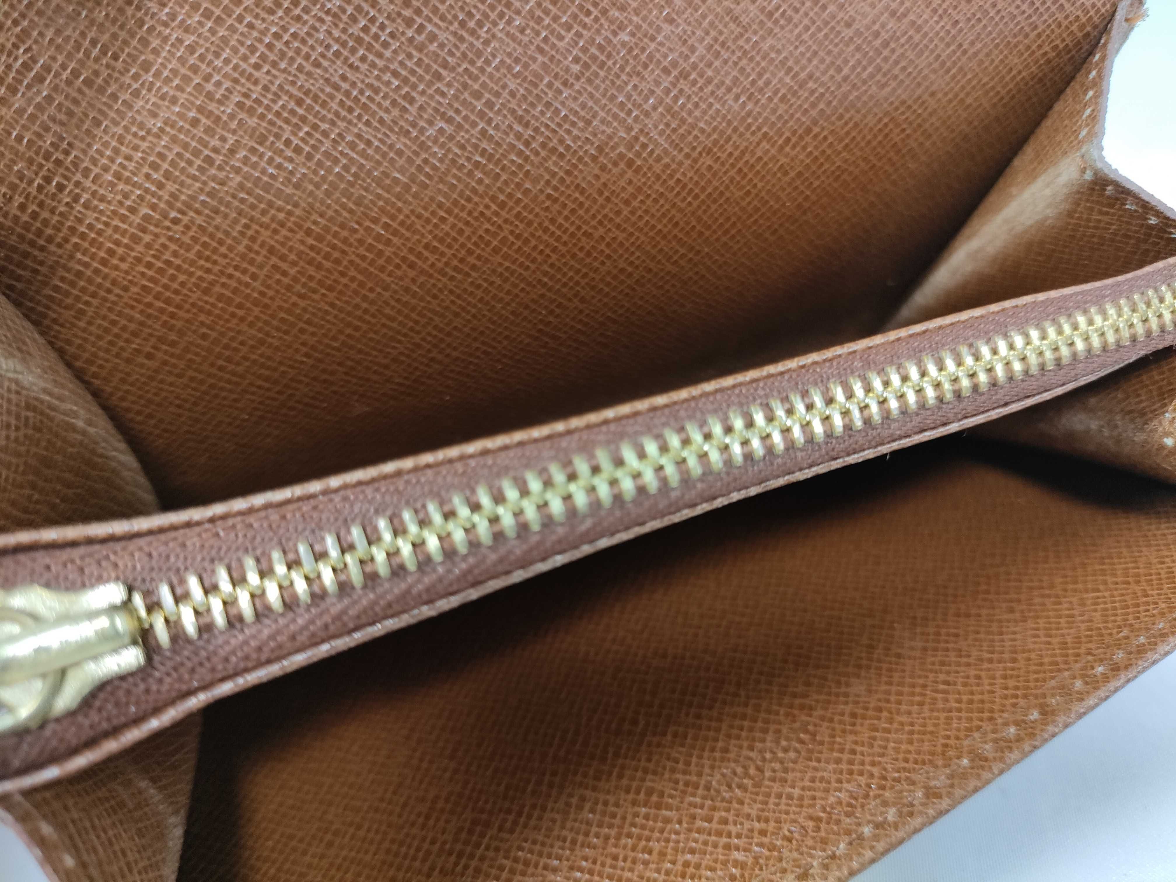 Monogram Louis Vuitton Monogram Portemonnaie Zip Folding Wallet — view 11