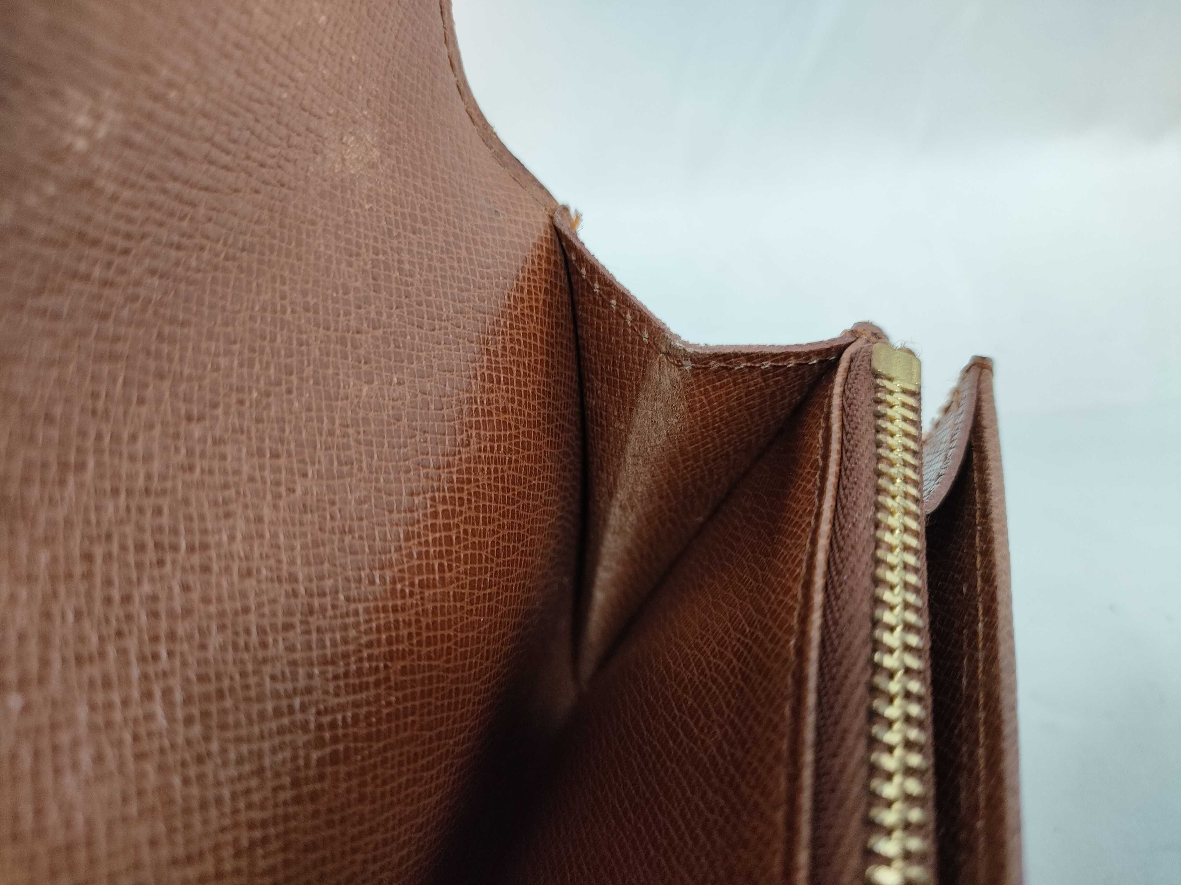 Monogram Louis Vuitton Monogram Portemonnaie Zip Folding Wallet — view 12