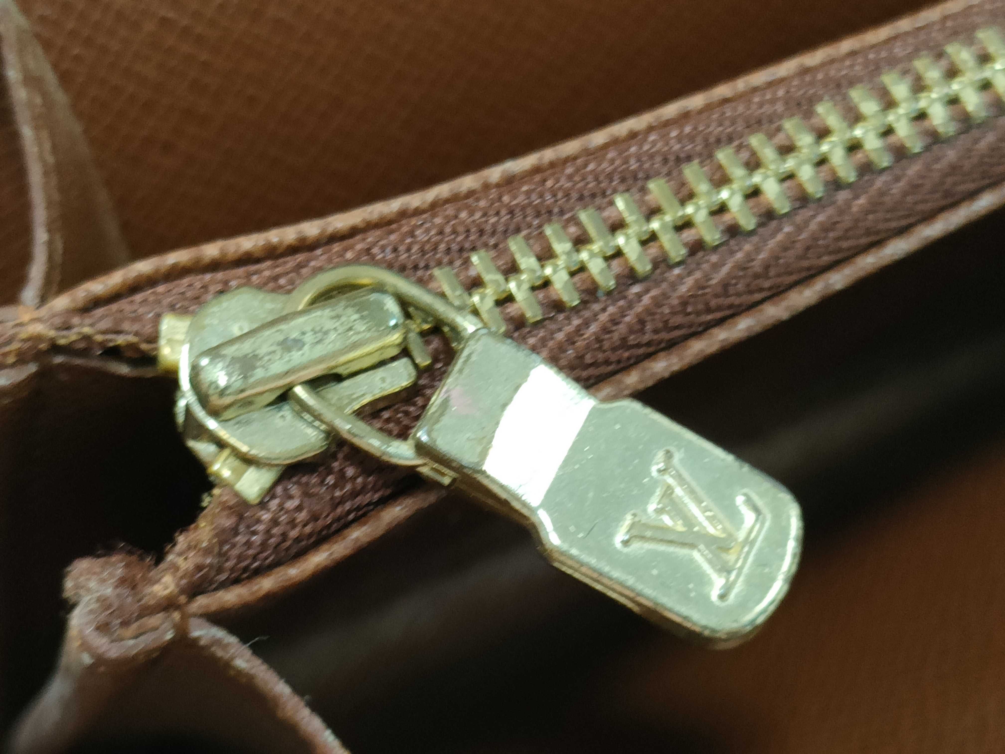 Monogram Louis Vuitton Monogram Portemonnaie Zip Folding Wallet — view 14