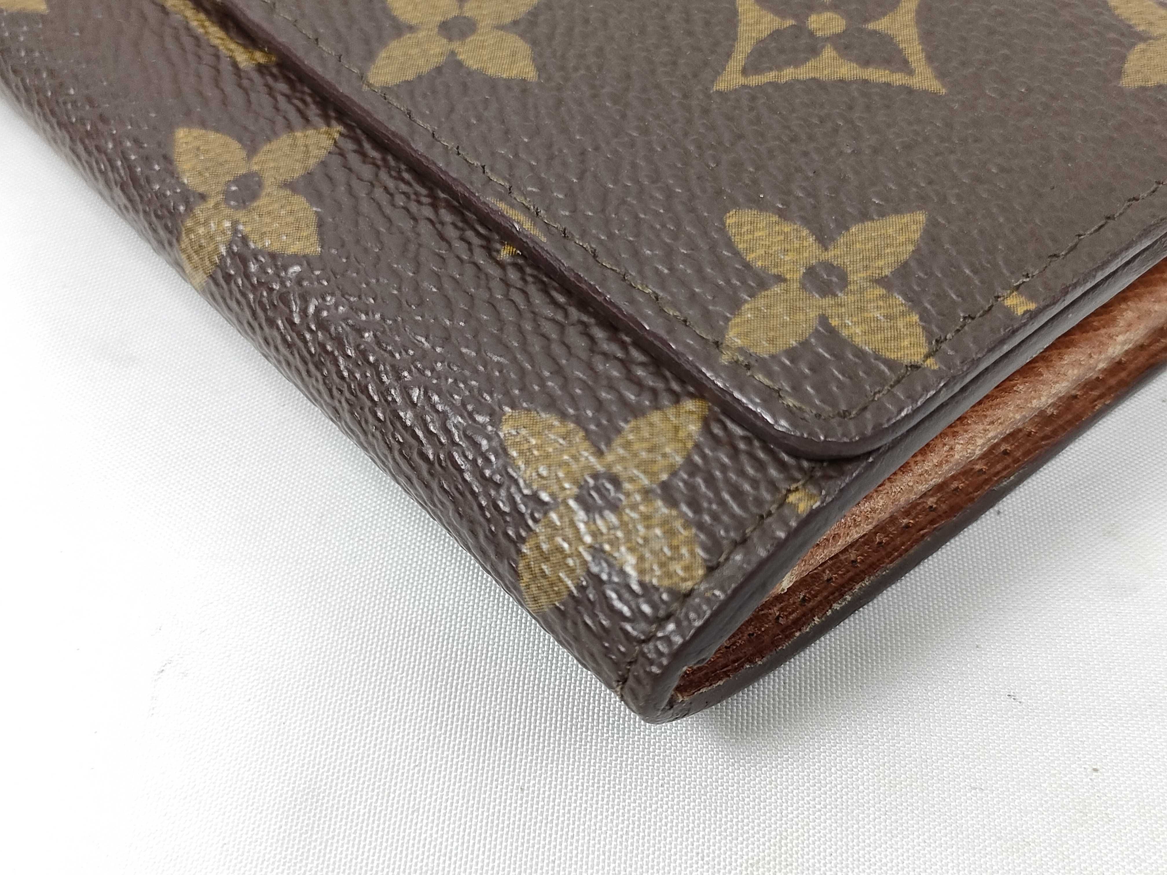 Monogram Louis Vuitton Monogram Portemonnaie Zip Folding Wallet — view 4