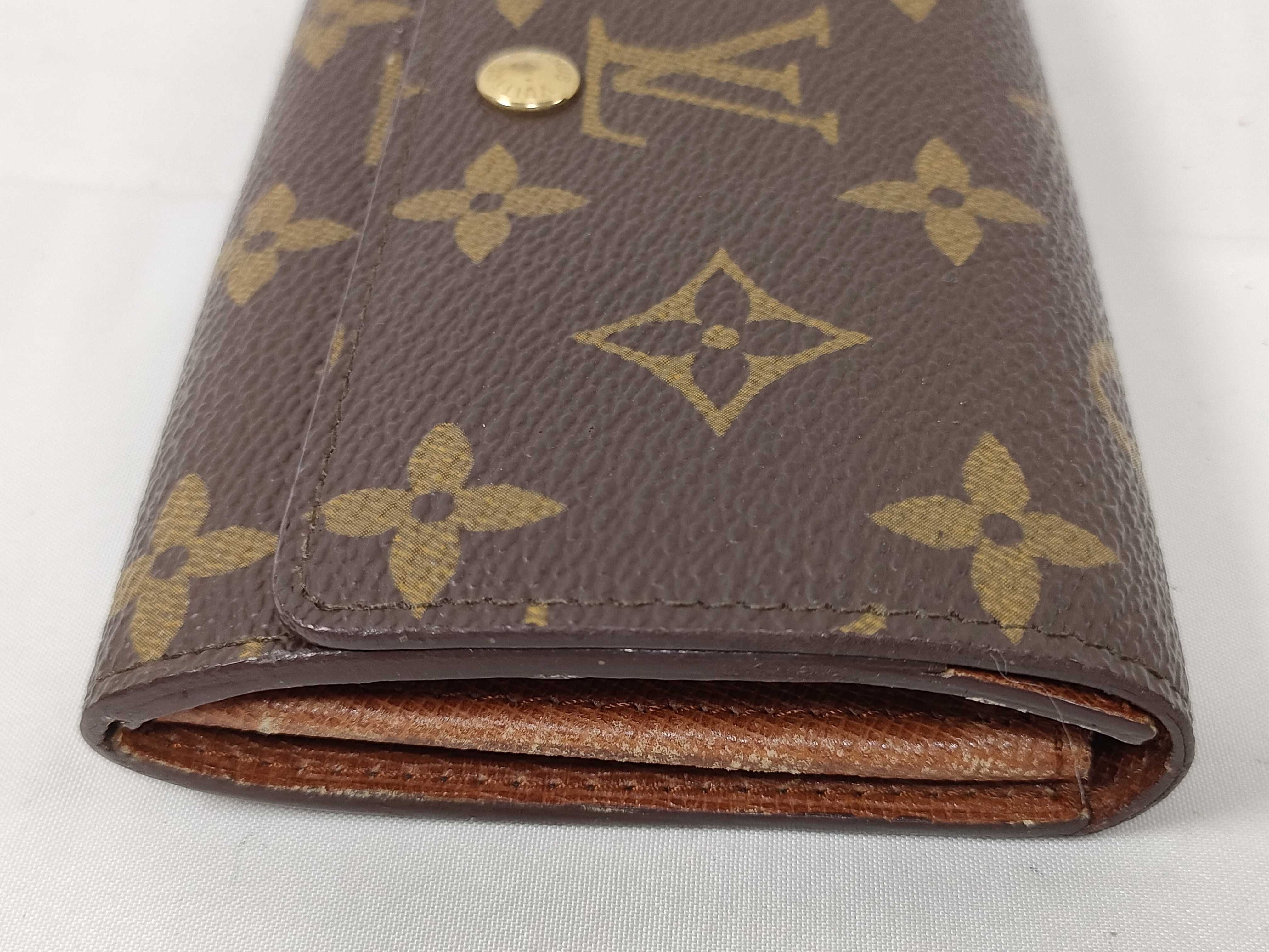 Monogram Louis Vuitton Monogram Portemonnaie Zip Folding Wallet — view 5