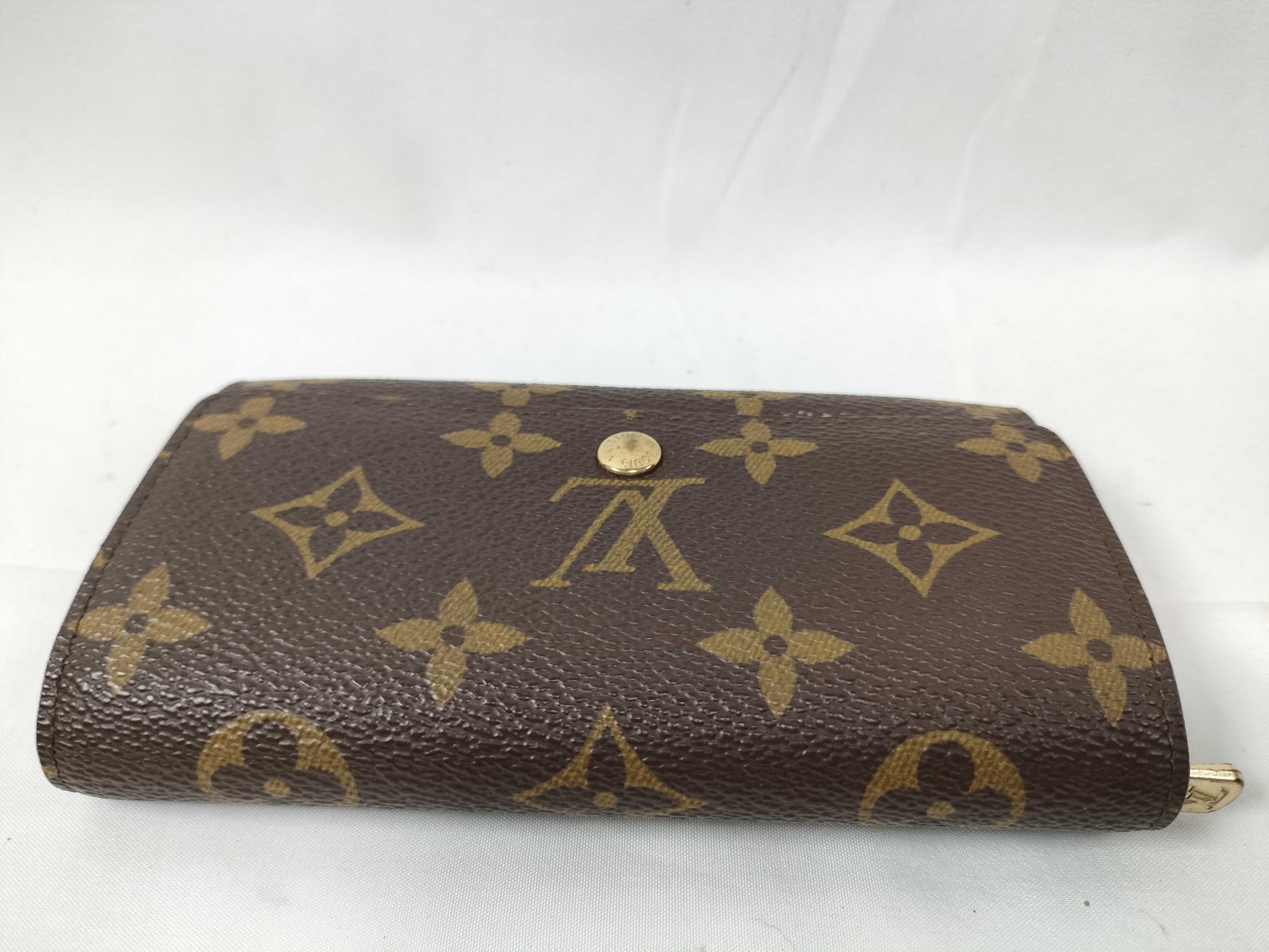 Monogram Louis Vuitton Monogram Portemonnaie Zip Folding Wallet — view 6