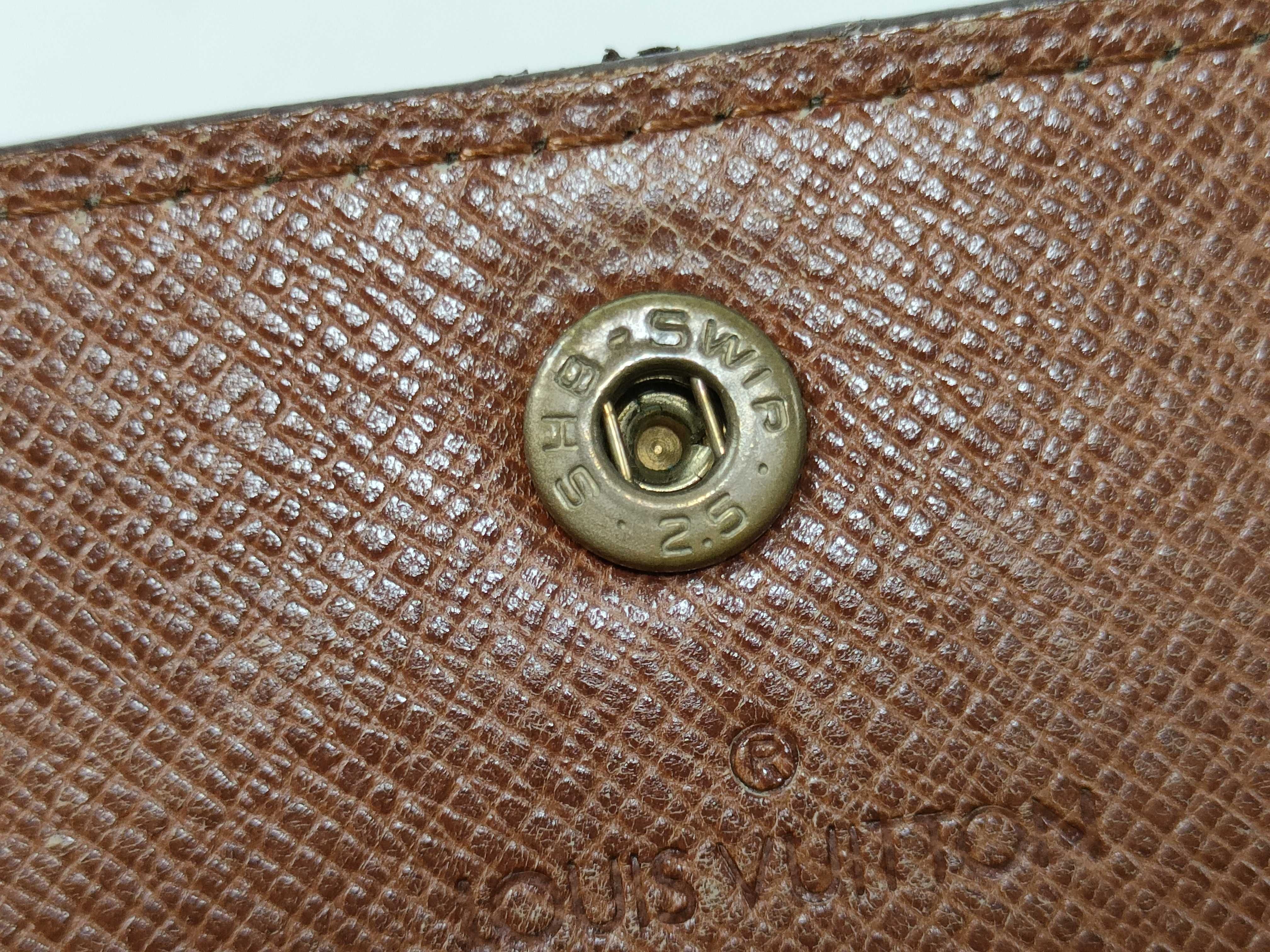 Monogram Louis Vuitton Monogram Portemonnaie Zip Folding Wallet — view 9