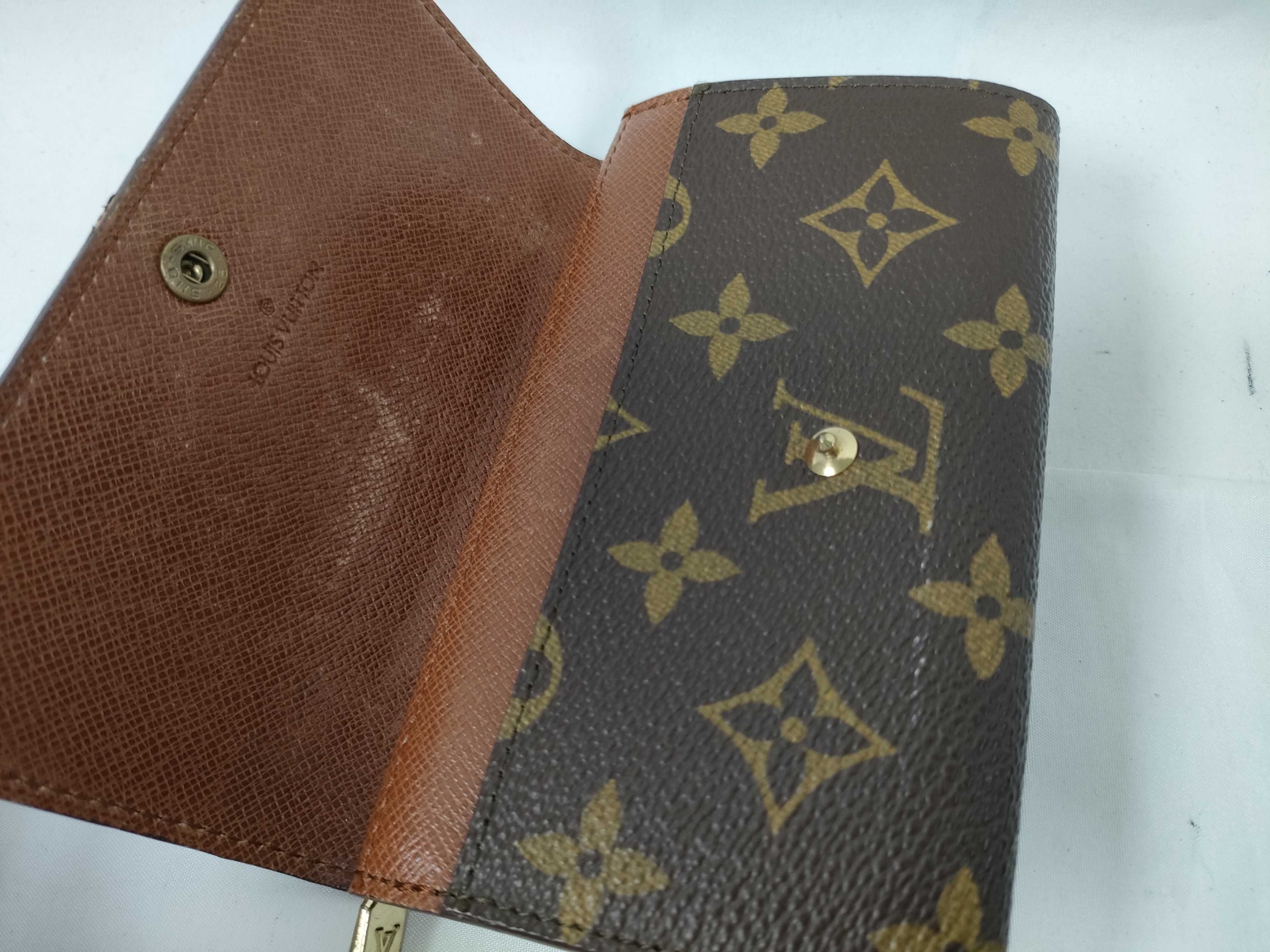 Monogram Louis Vuitton Monogram Portemonnaie Zip Folding Wallet — view 10