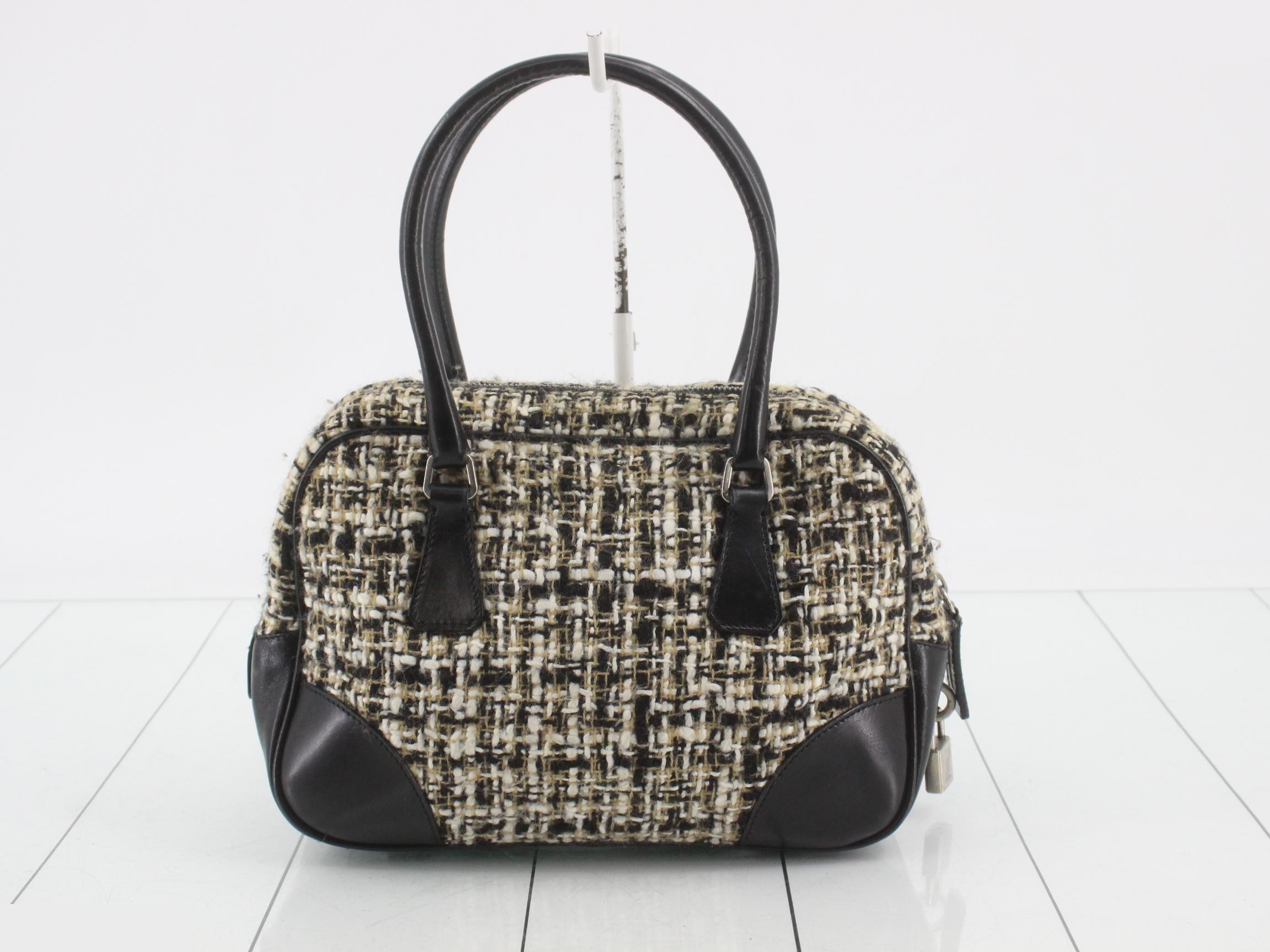 tweed handbag — view 2