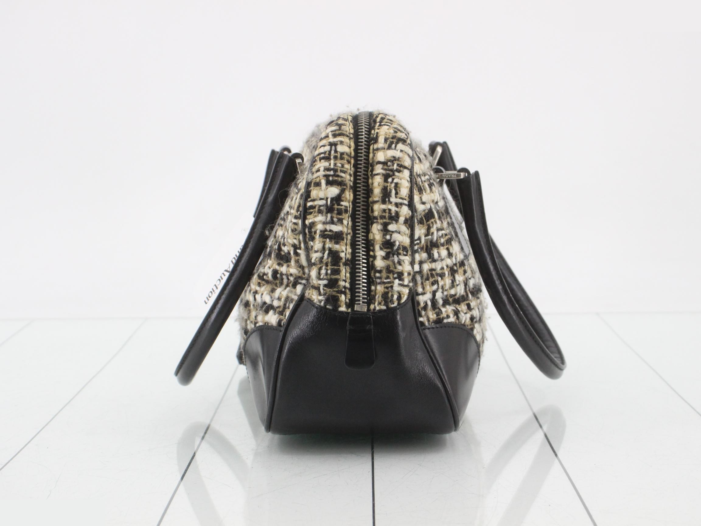 tweed handbag — view 3