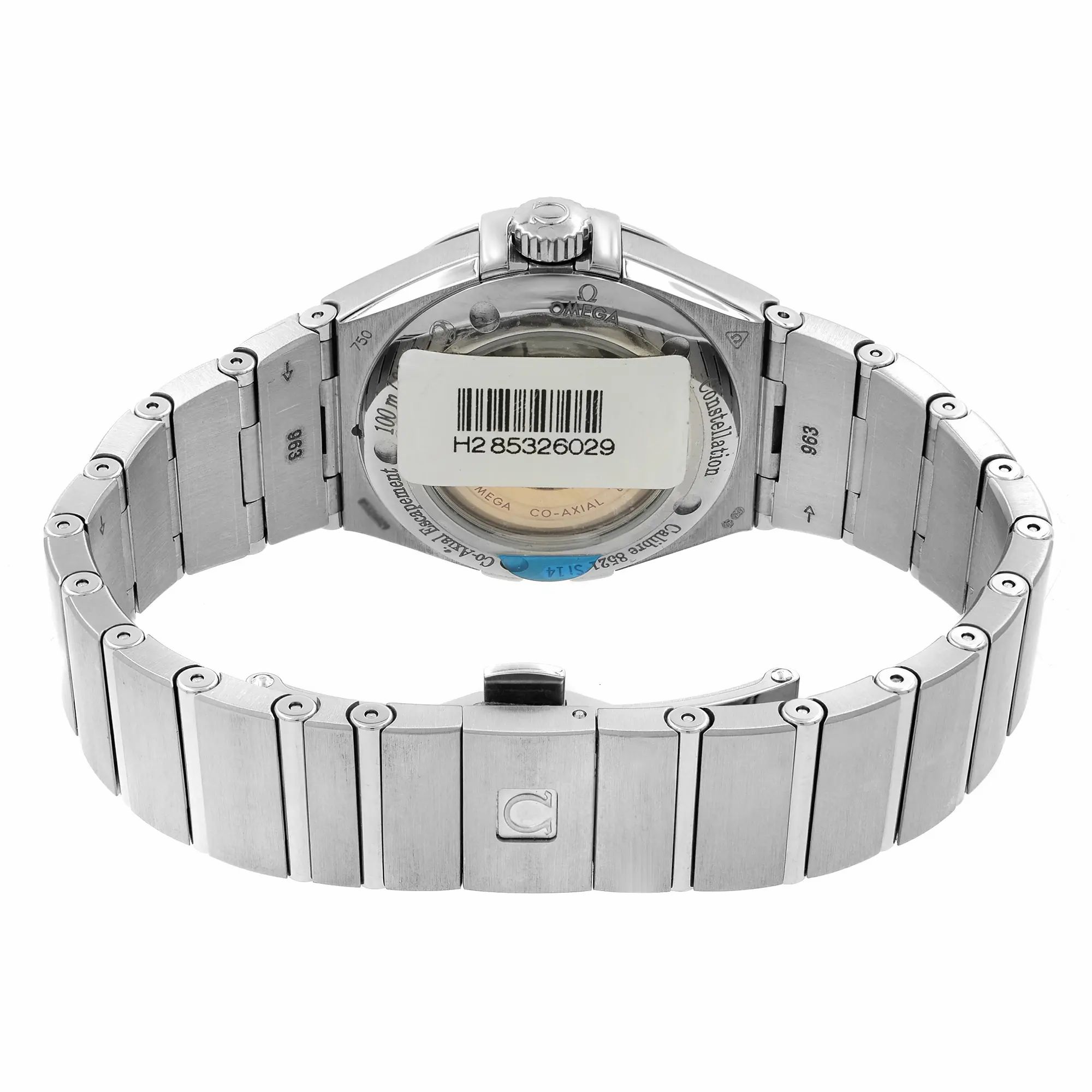 Constellation 18K White Gold Black Dial Ladies Watch 123.55.31.20.51.001 — view 5