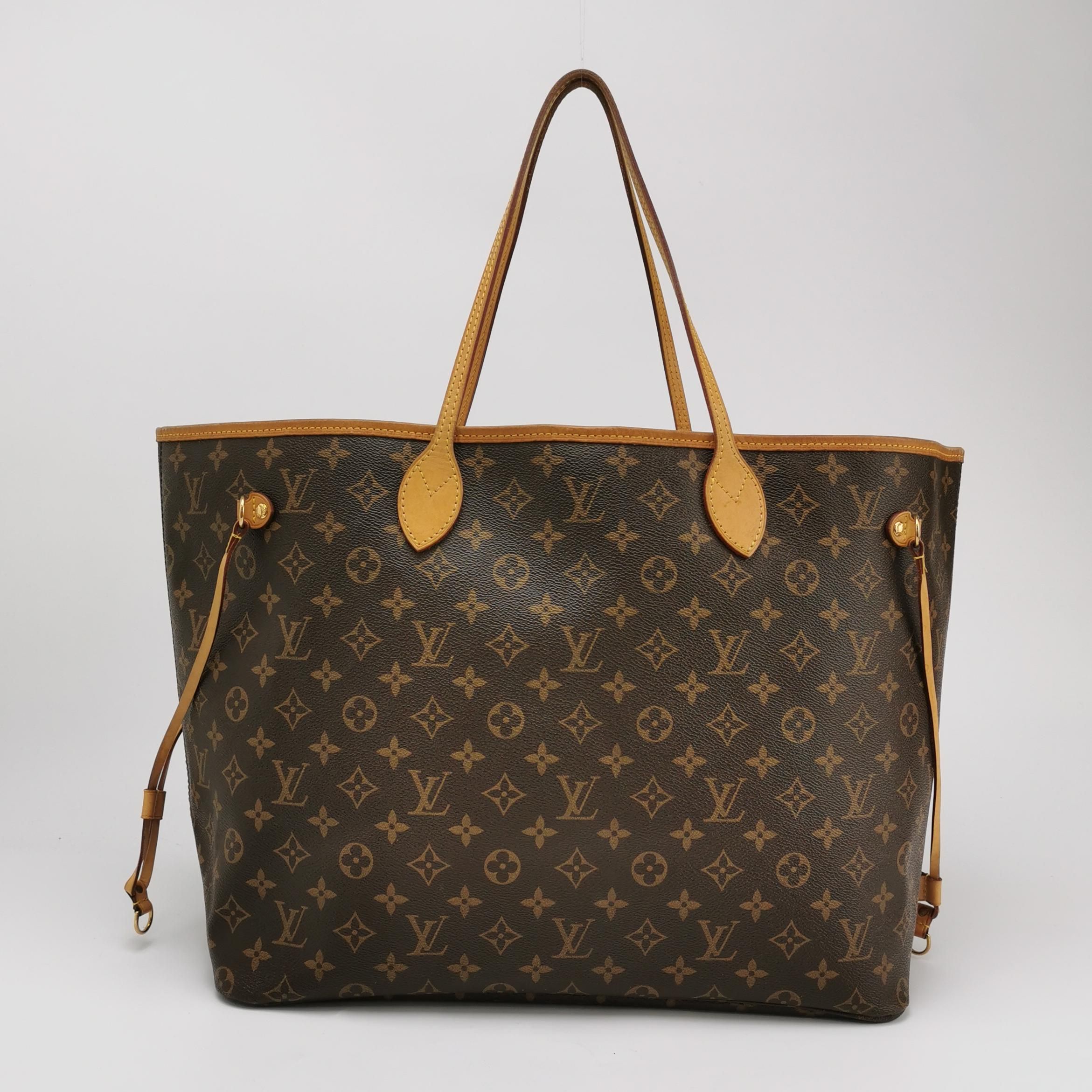 Neverfull GM Brown,Monogram WPO — view 2
