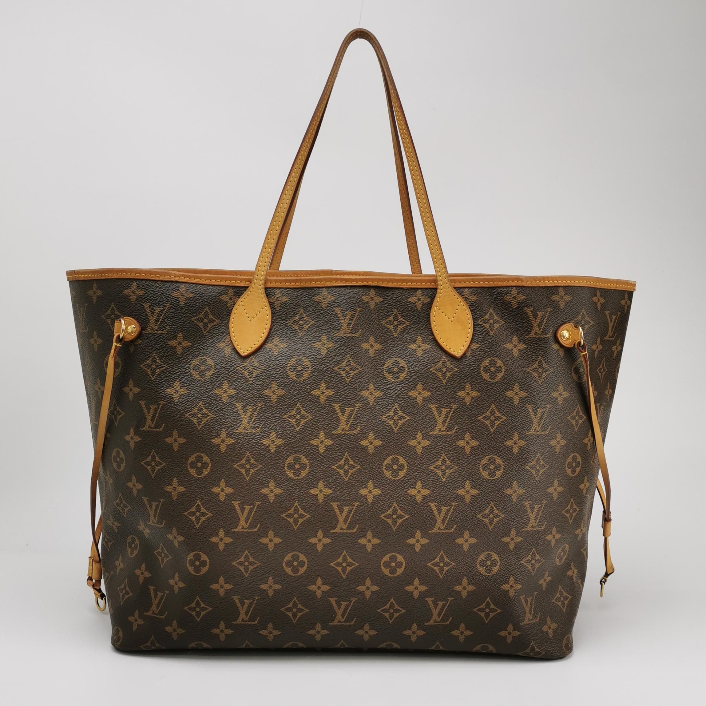 Neverfull GM Brown,Monogram WPO — view 5