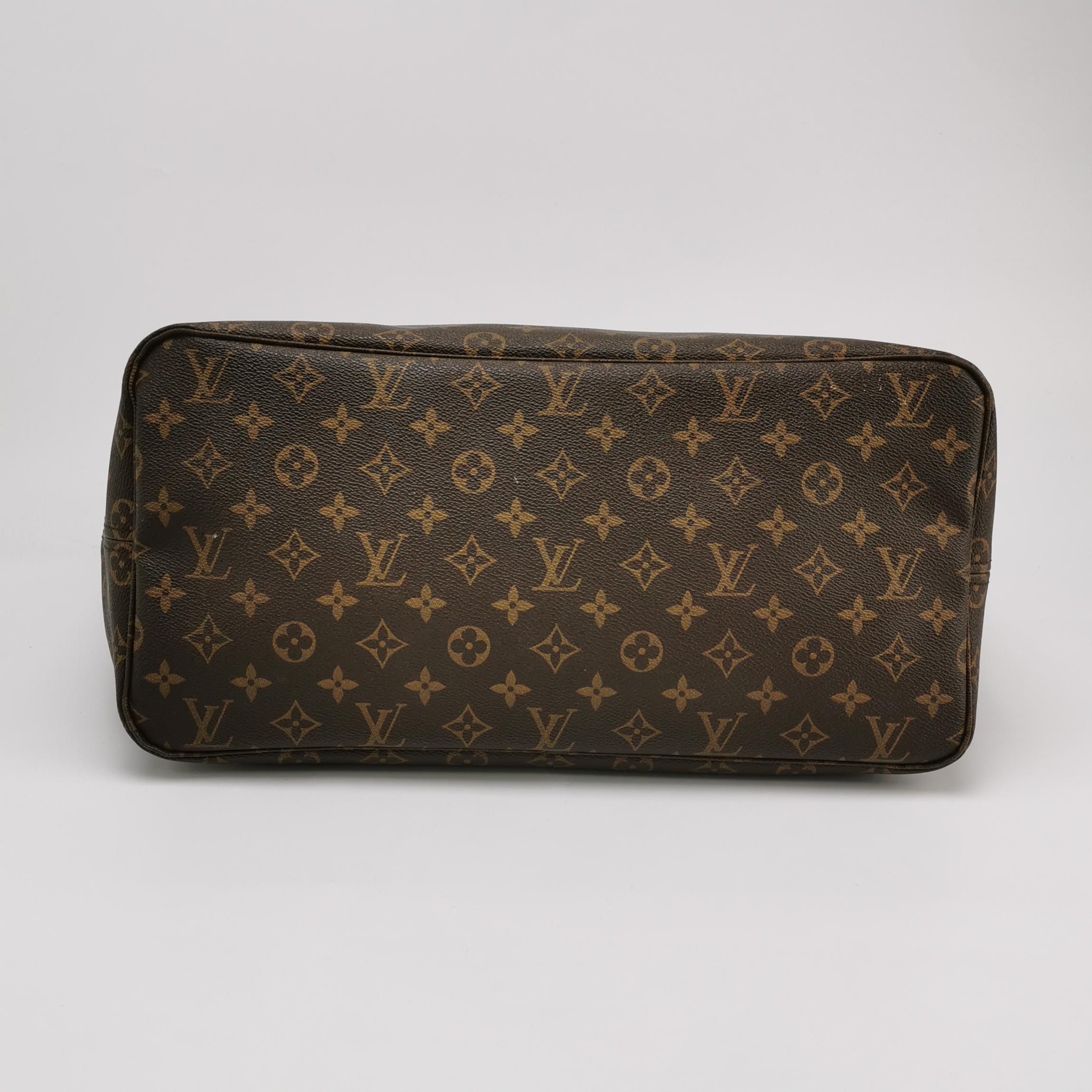 Neverfull GM Brown,Monogram WPO — view 6