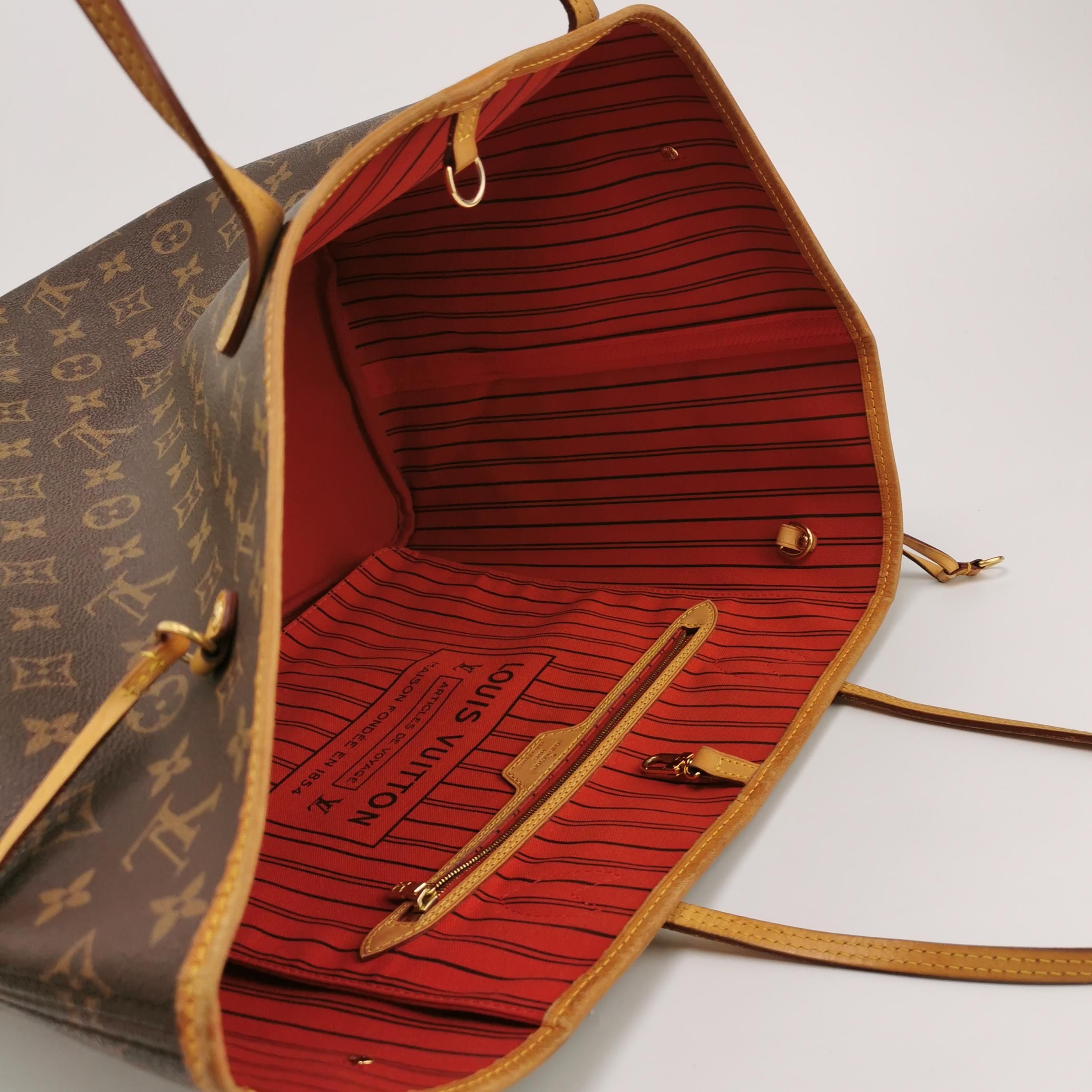 Neverfull GM Brown,Monogram WPO — view 7