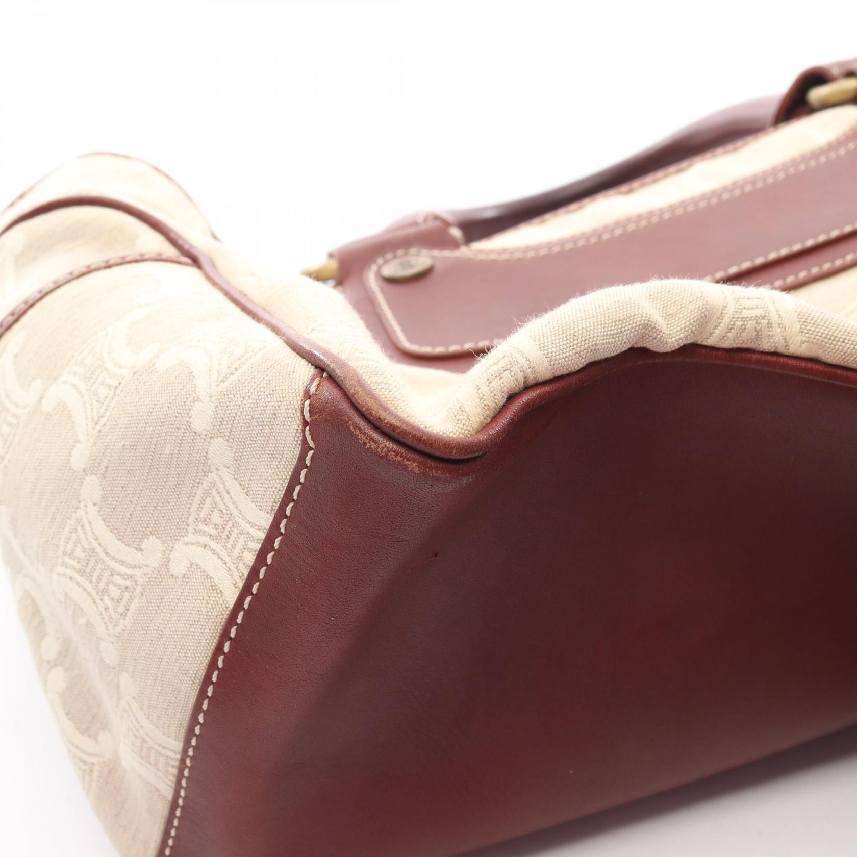 Boogie Bag Paris Macadam Handbag Beige Brown Canvas — view 12