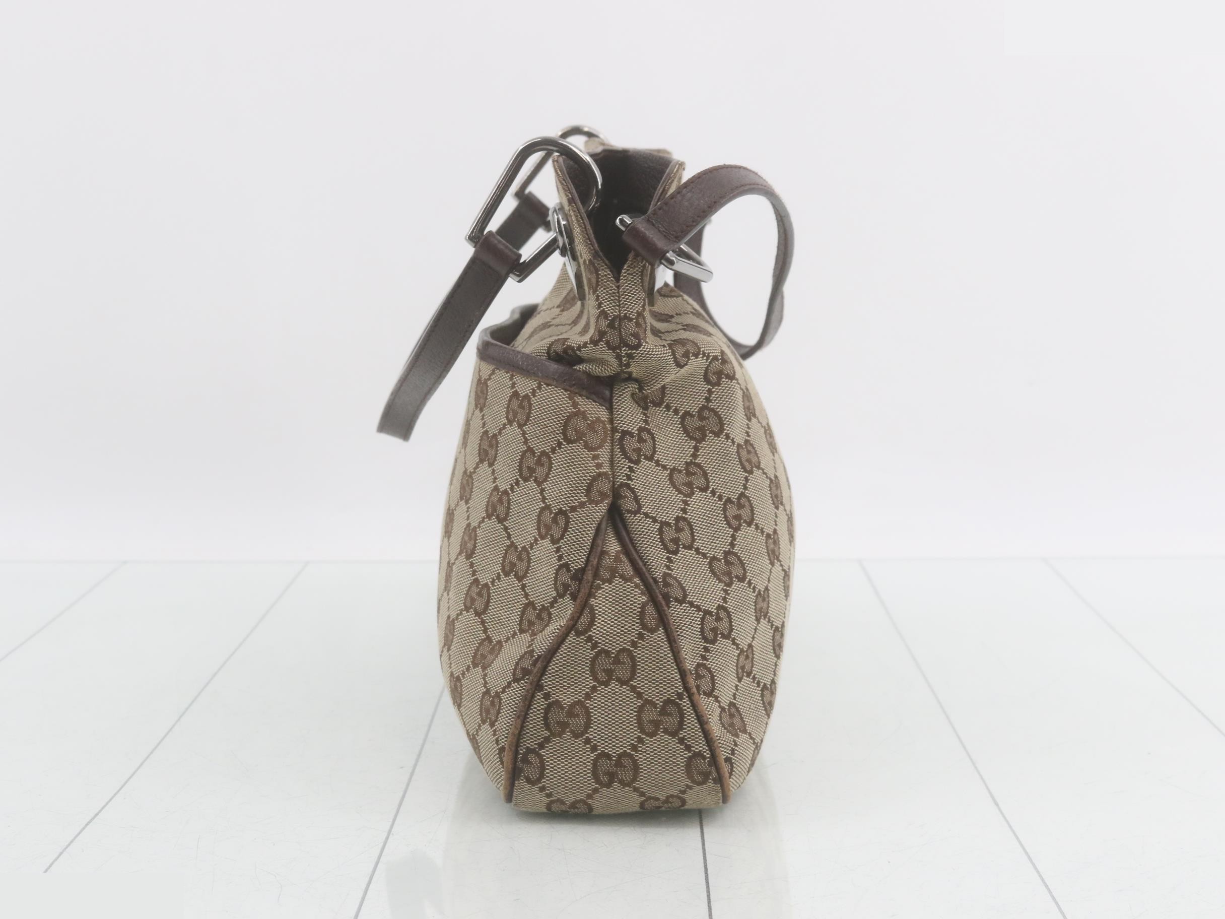 GG Canvas Eclipse Tote Bag 121023 Brown — view 3