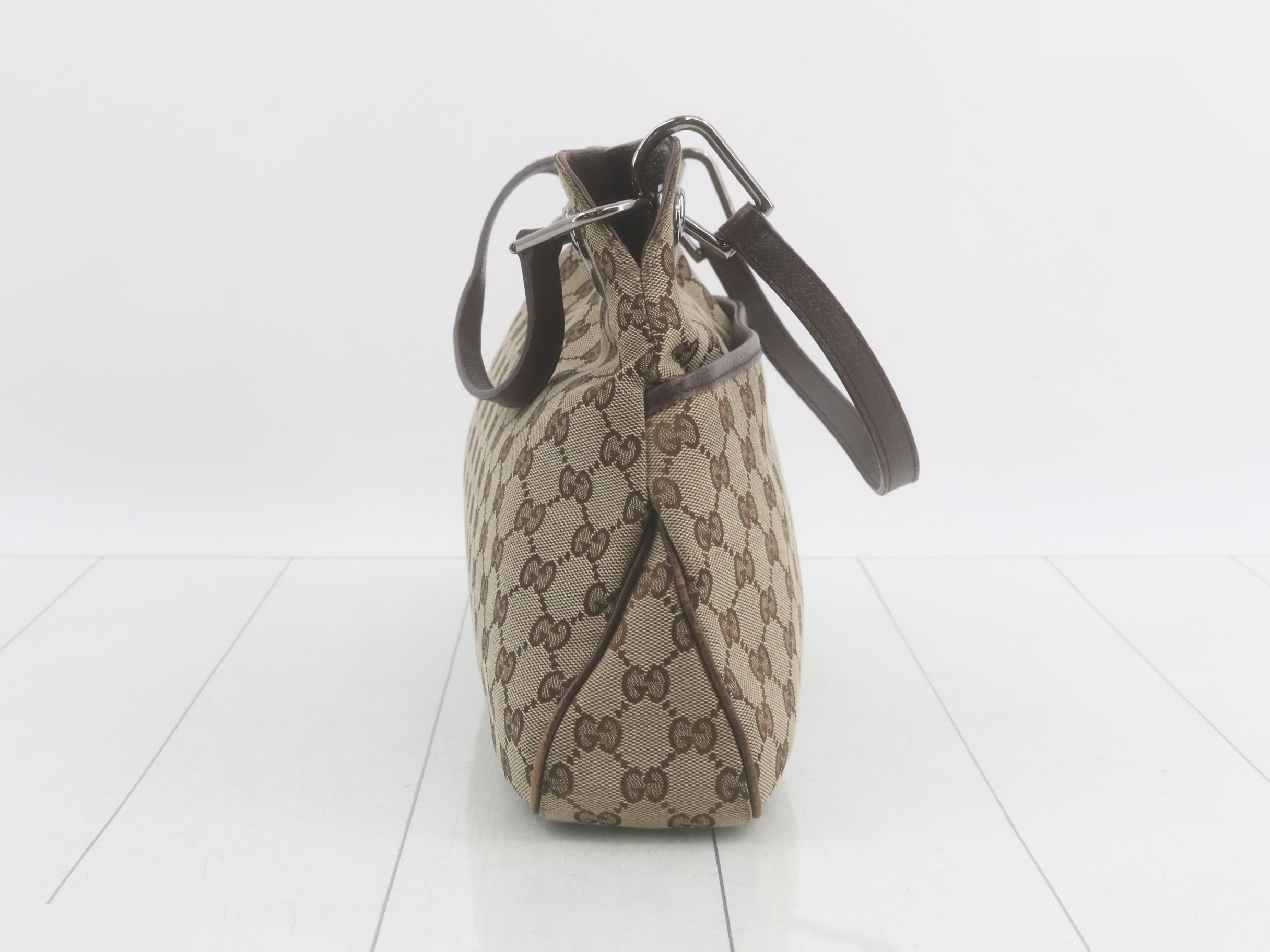 GG Canvas Eclipse Tote Bag 121023 Brown — view 4