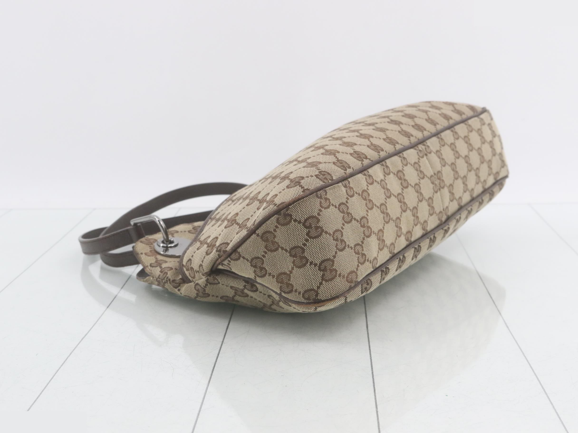 GG Canvas Eclipse Tote Bag 121023 Brown — view 5