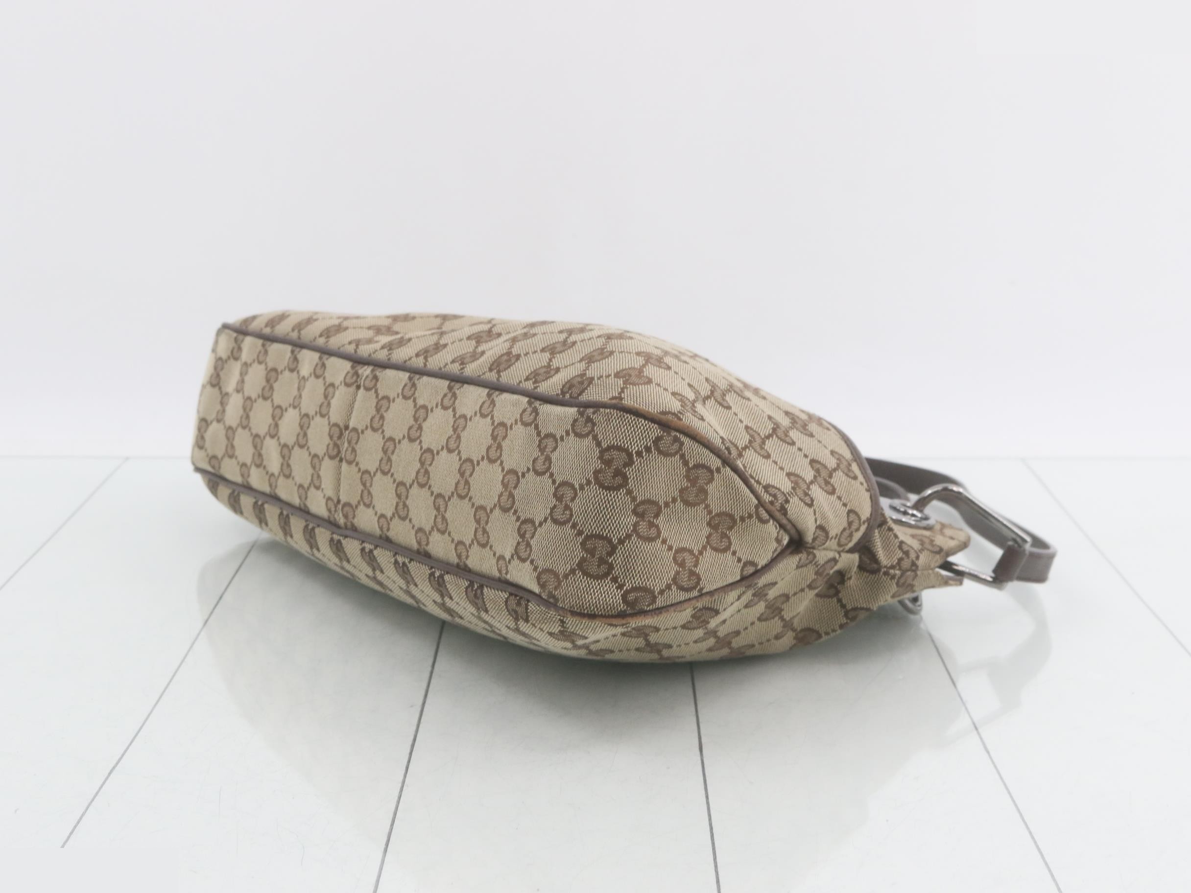 GG Canvas Eclipse Tote Bag 121023 Brown — view 6