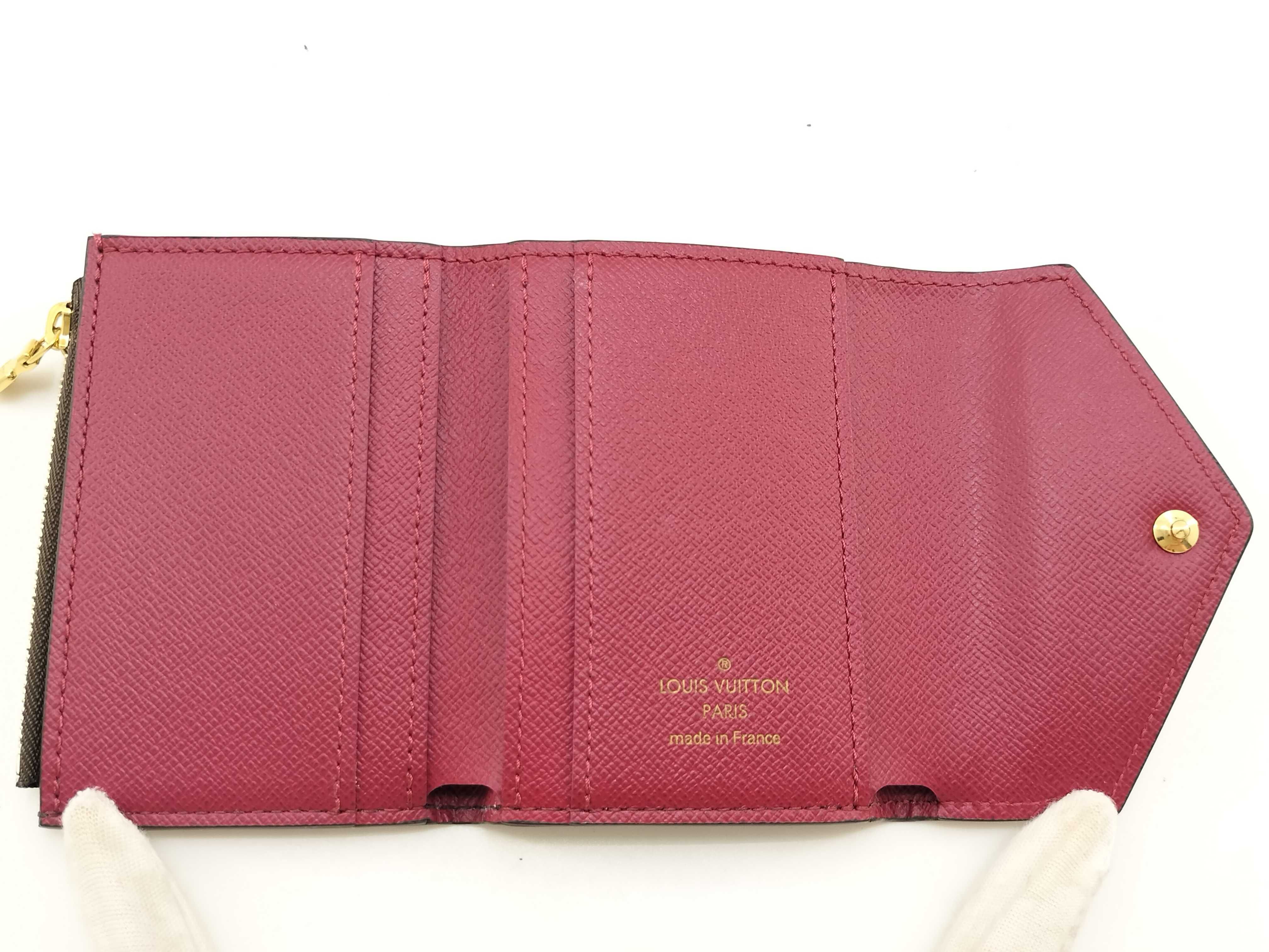 Monogram Portefeuille Zoe Fuchsia Wallet — view 9