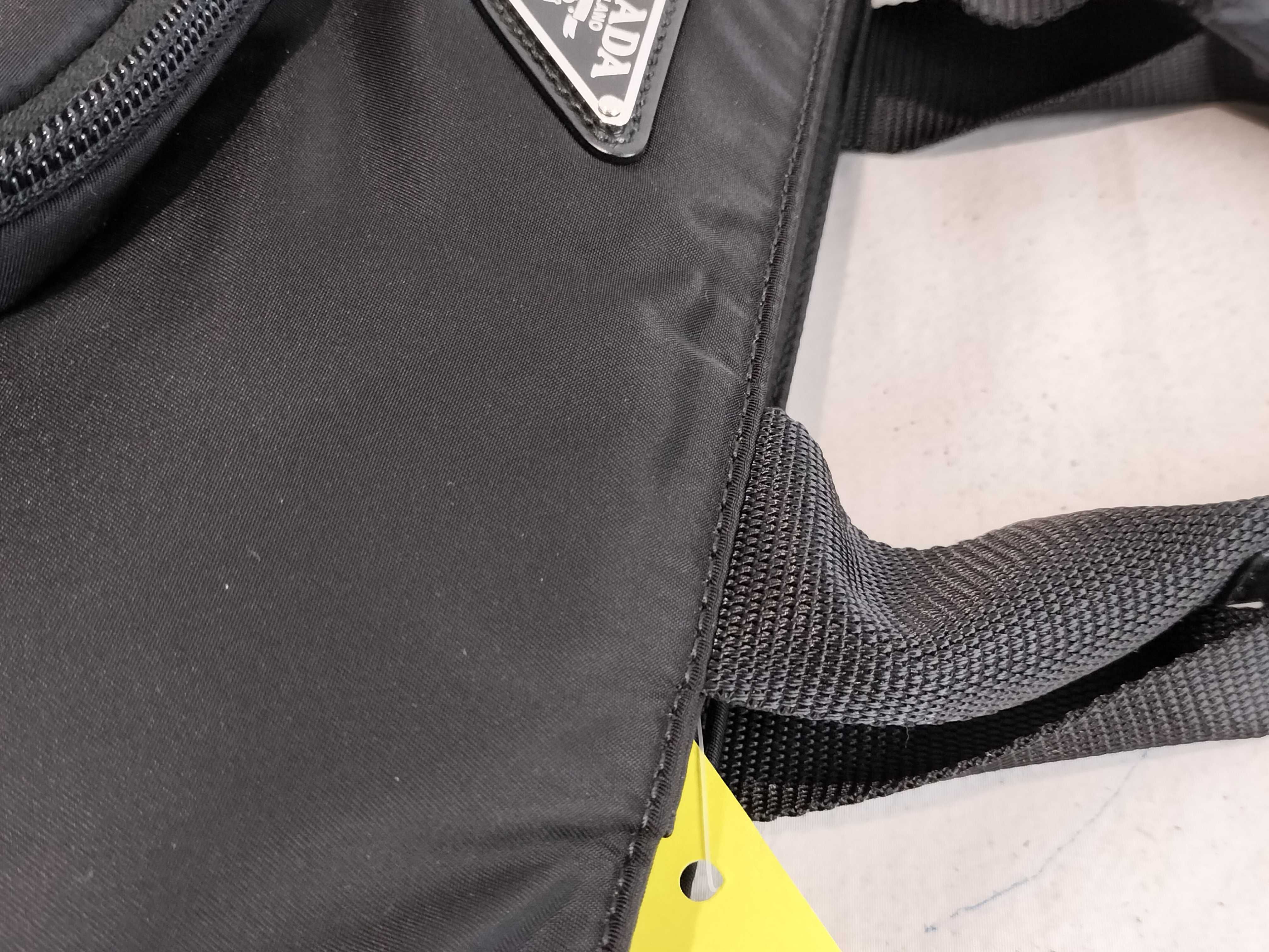 1BG354 Nylon x Leather 2-Way Padded Handbag — view 5