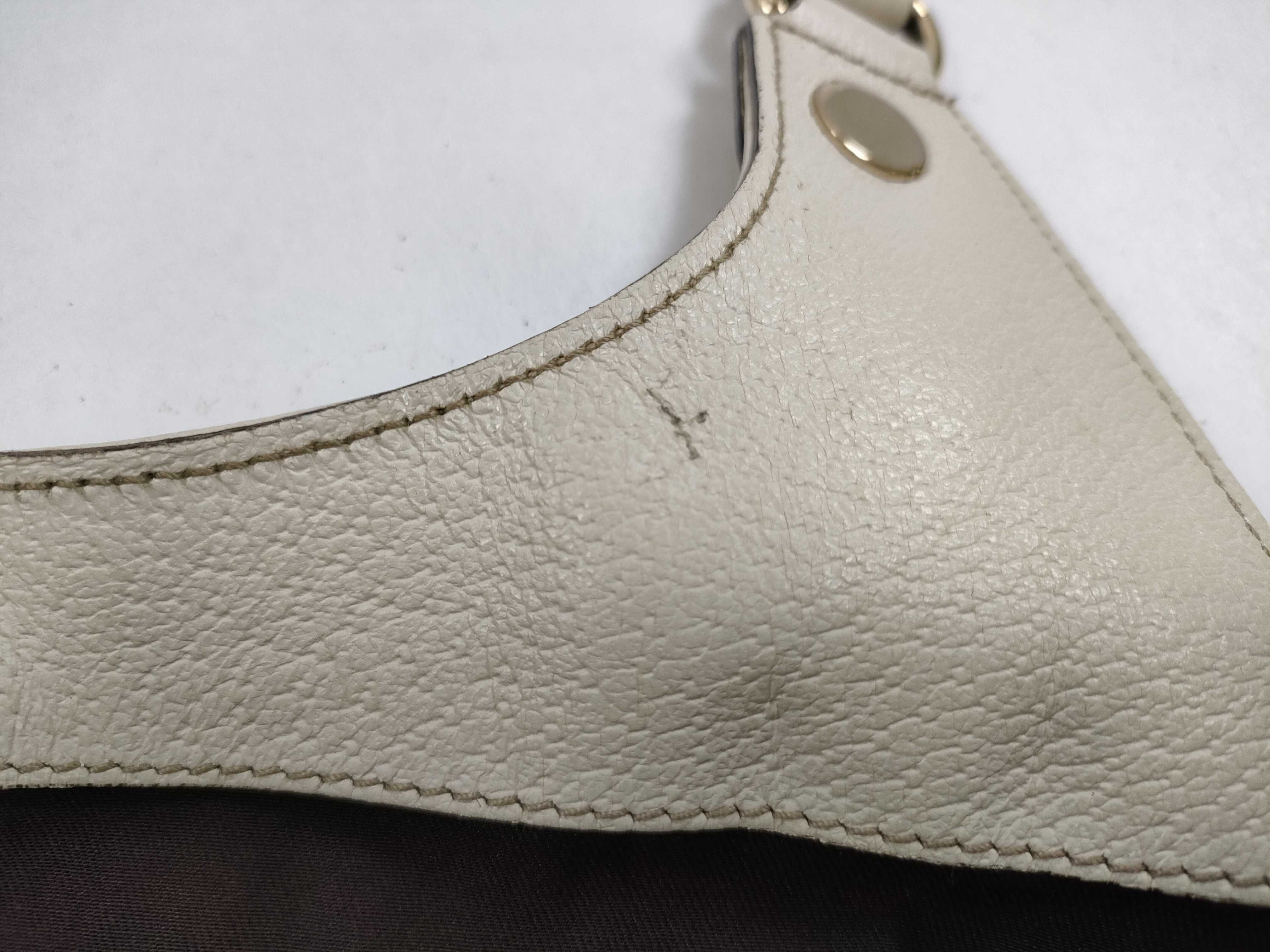 GG Canvas Handbag, Canvas x Leather, Beige x Brown, 154982 — view 12
