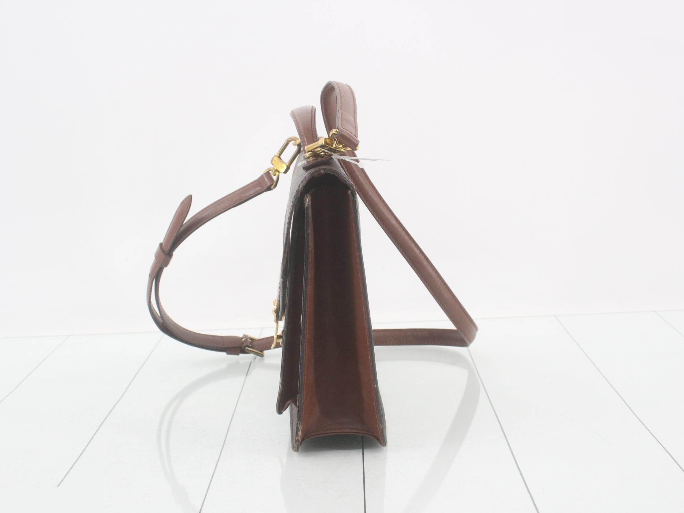 Monceau handbag with strap, Monogram, brown. — view 3