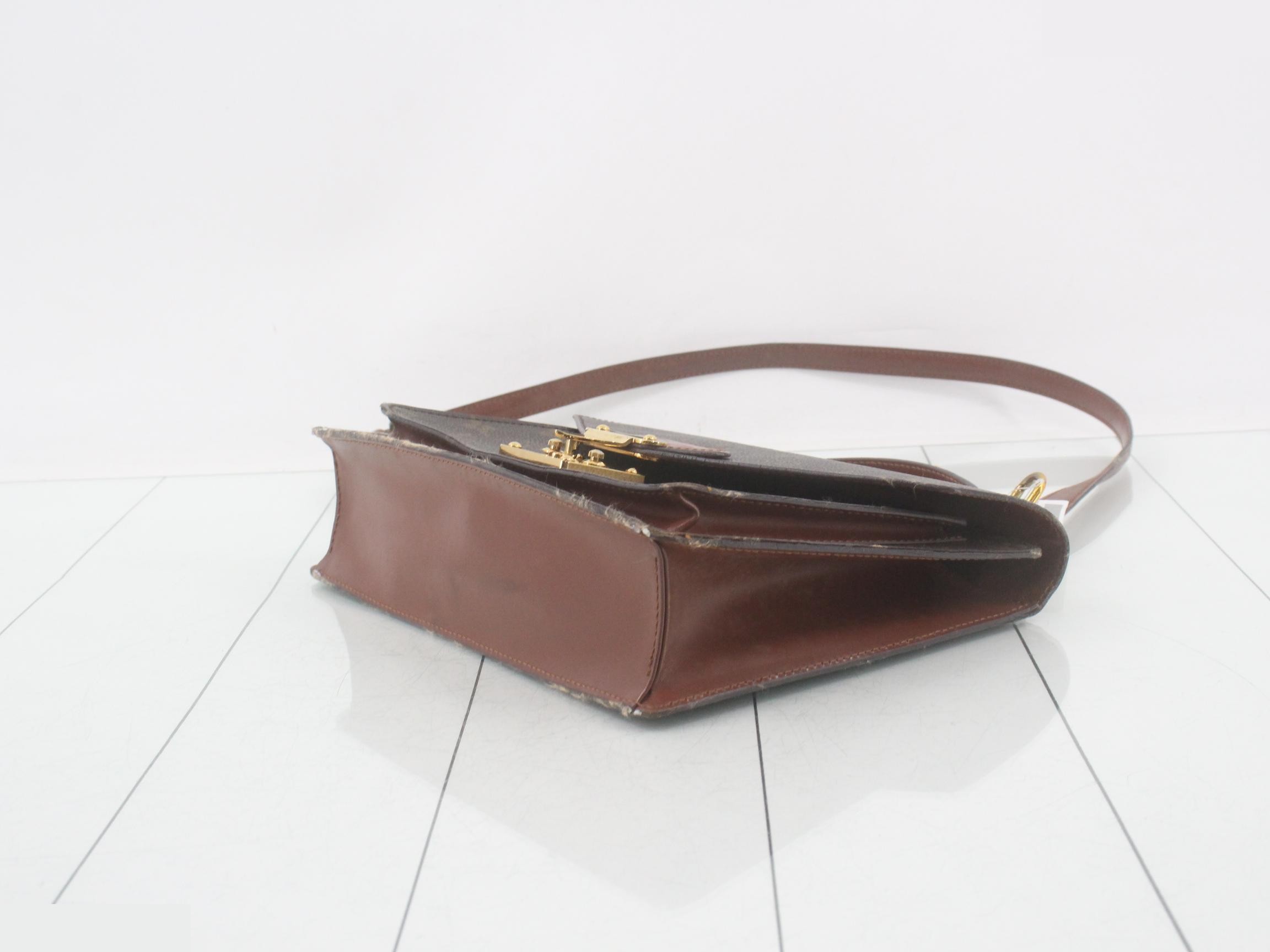 Monceau handbag with strap, Monogram, brown. — view 6