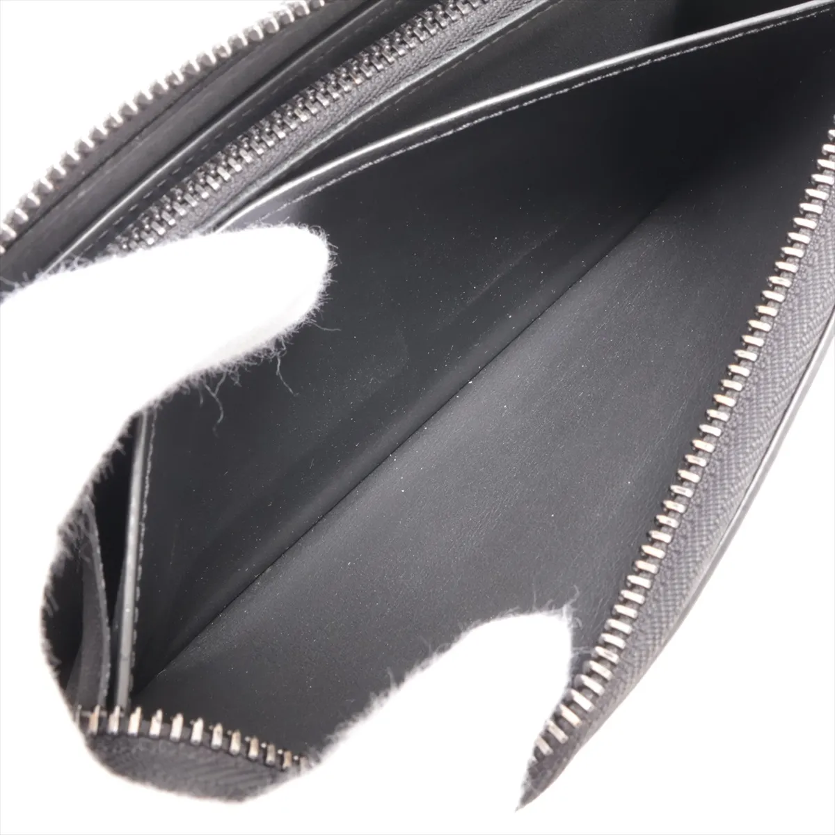 LV Aerogram Zippy Wallet Horizontal M80334 Noir Round Zip Wallet RFID Reactive — view 7