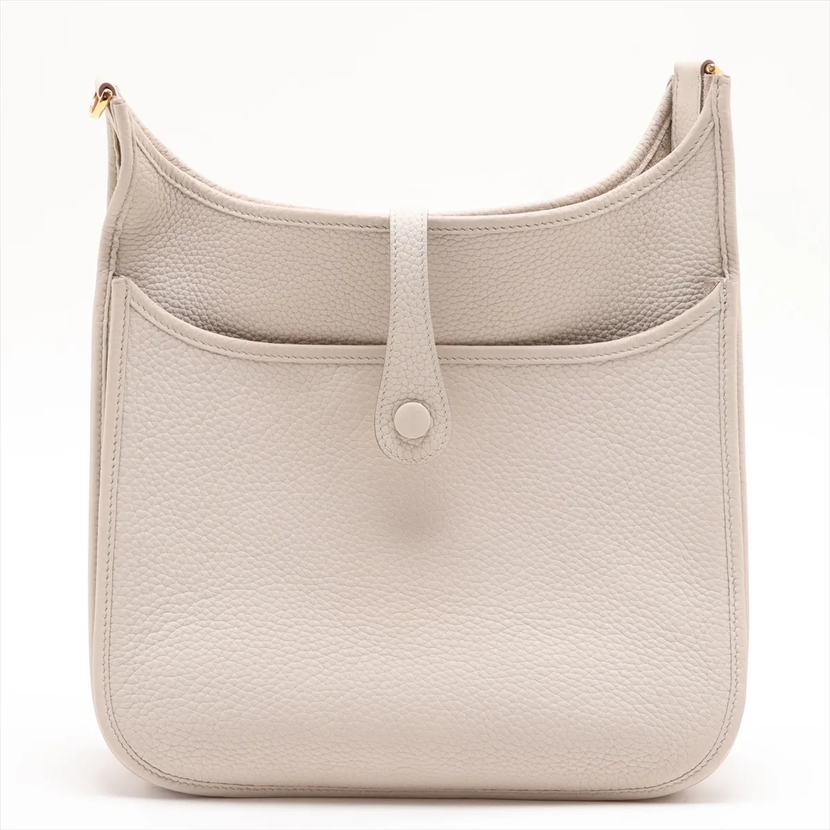 Evelyne 3 29 PM Taurillon Clemence Leather Beton Gold Hardware B: 2023 — view 2