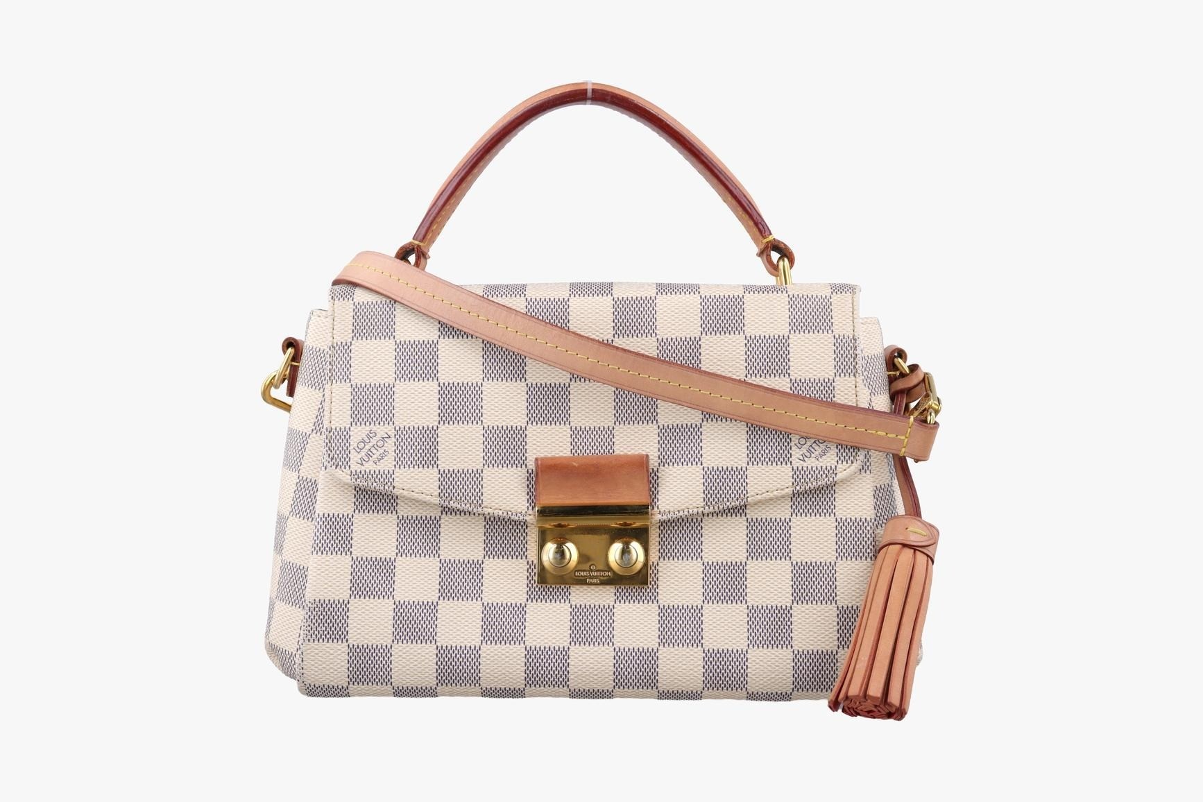 Croisette Damier Canvas Azur